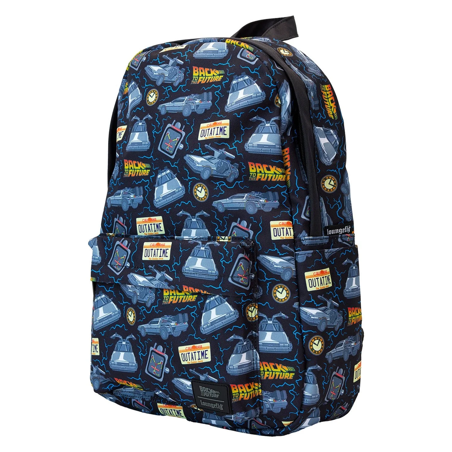 Loungefly x Universal Back to the Future 40th Anniversary Nylon Full-Size Backpack - Image 2