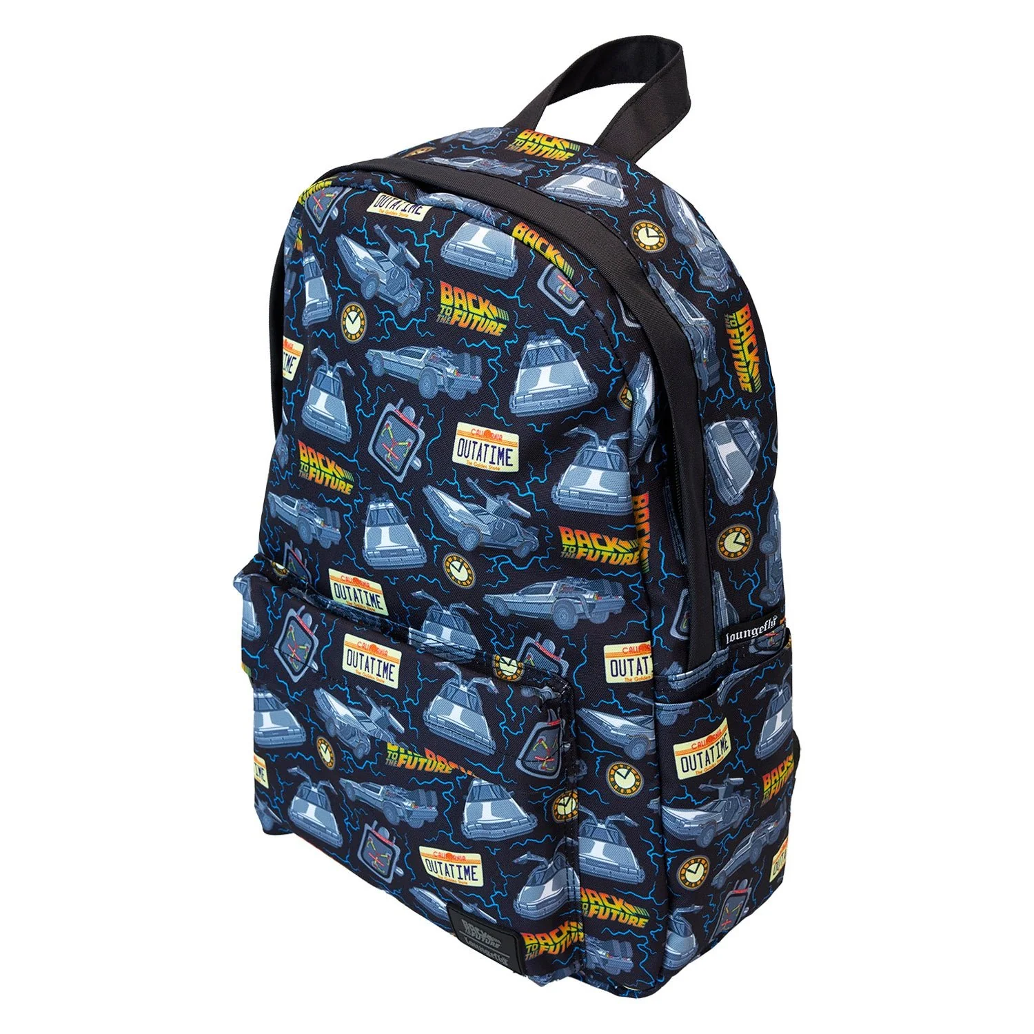 Loungefly x Universal Back to the Future 40th Anniversary Nylon Full-Size Backpack - Image 3
