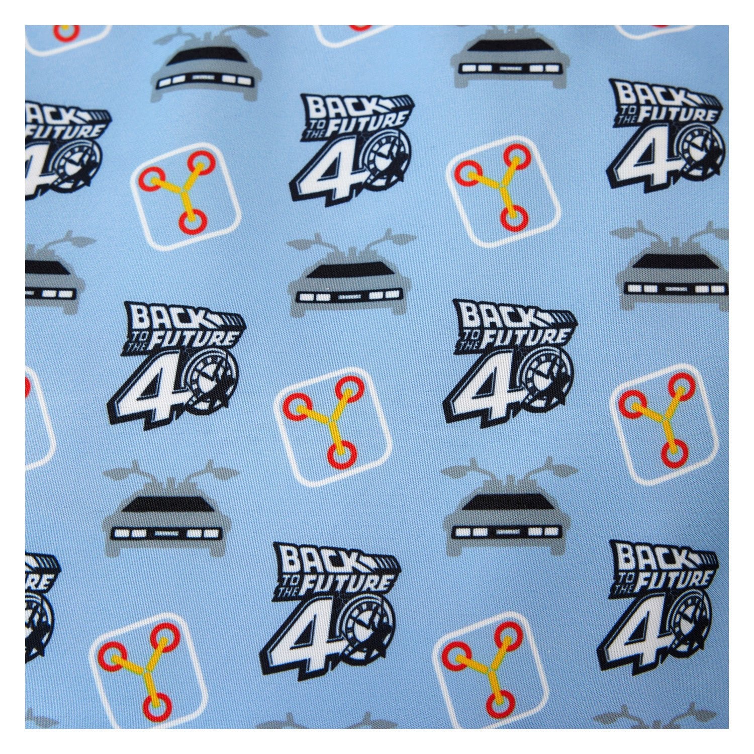 Loungefly x Universal Back to the Future 40th Anniversary Nylon Full-Size Backpack - Image 6