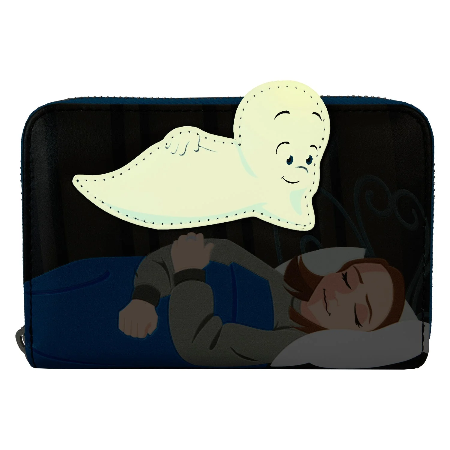 Loungefly x Universal Casper The Friendly Ghost Halloween Zip Around Wallet - Image 2