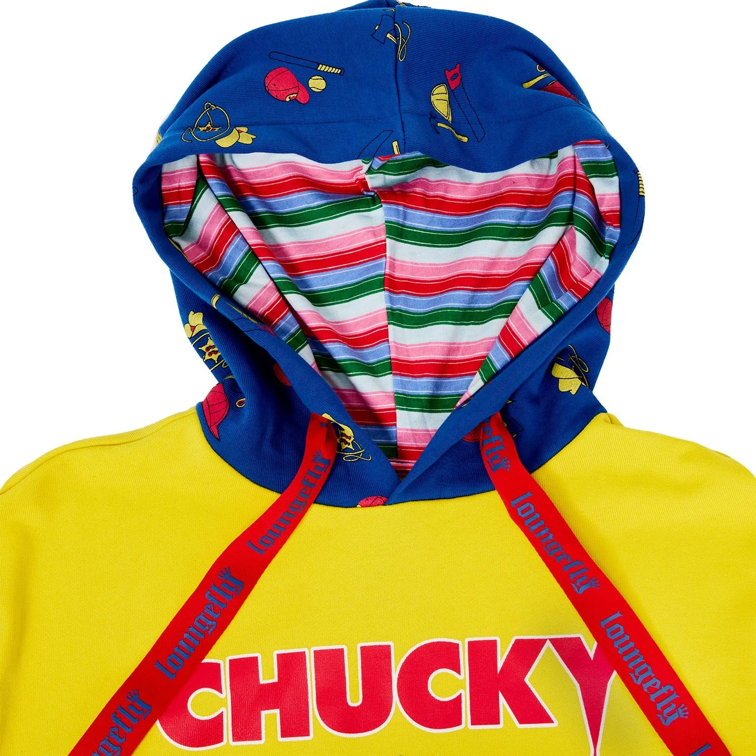 Loungefly x Universal Childs Play Chucky Hooded Sweatshirt - Image 4