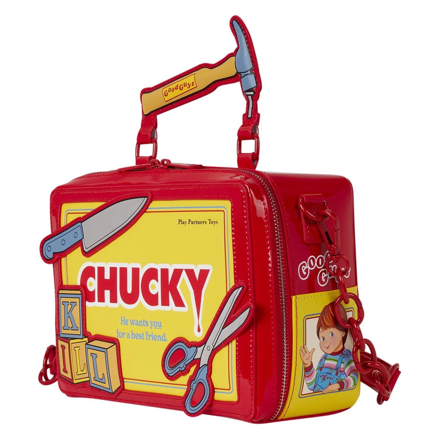 Loungefly x Universal Chucky Crossbody Bag - Image 2