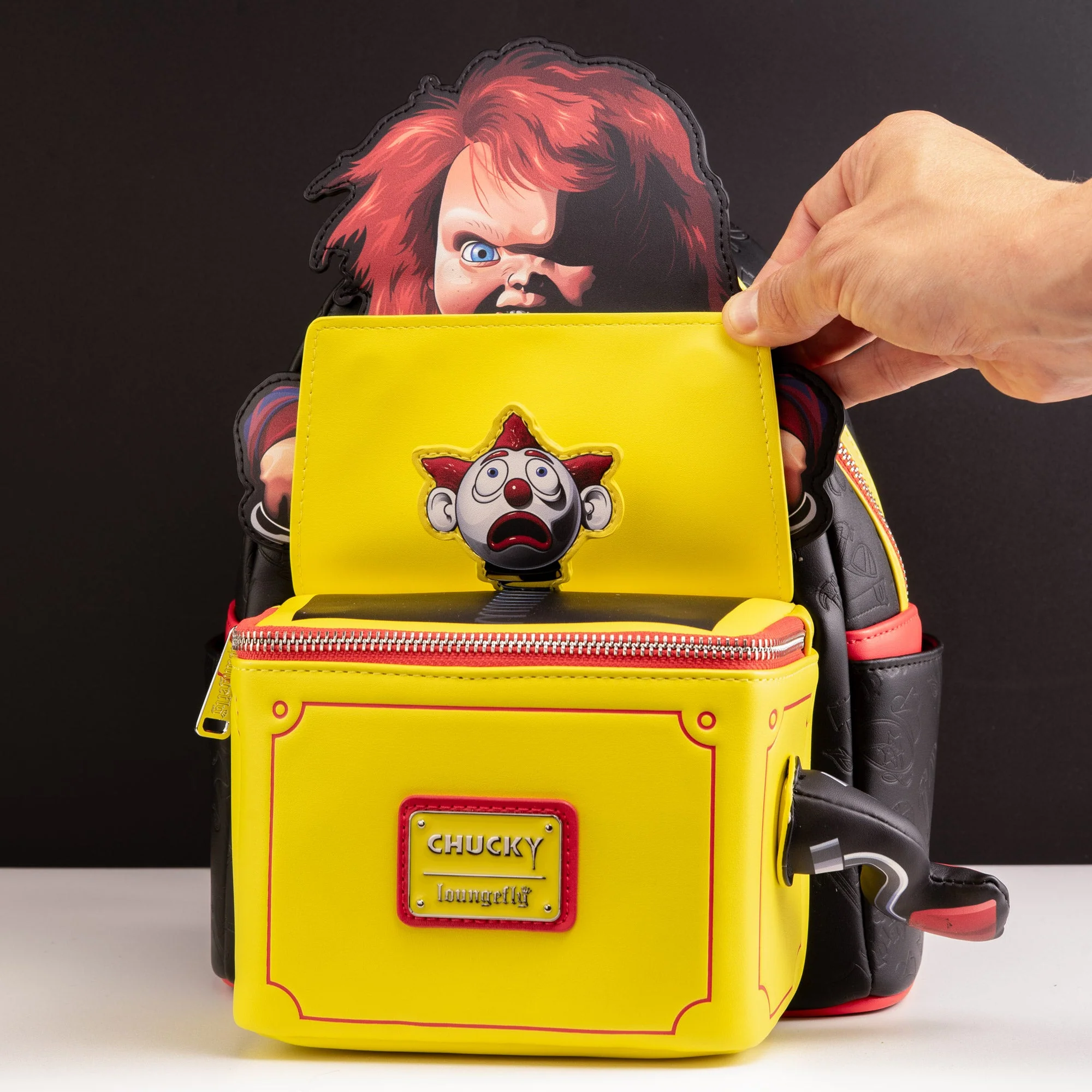 Loungefly x Universal Chucky Pop Up Mini Backpack - Image 2