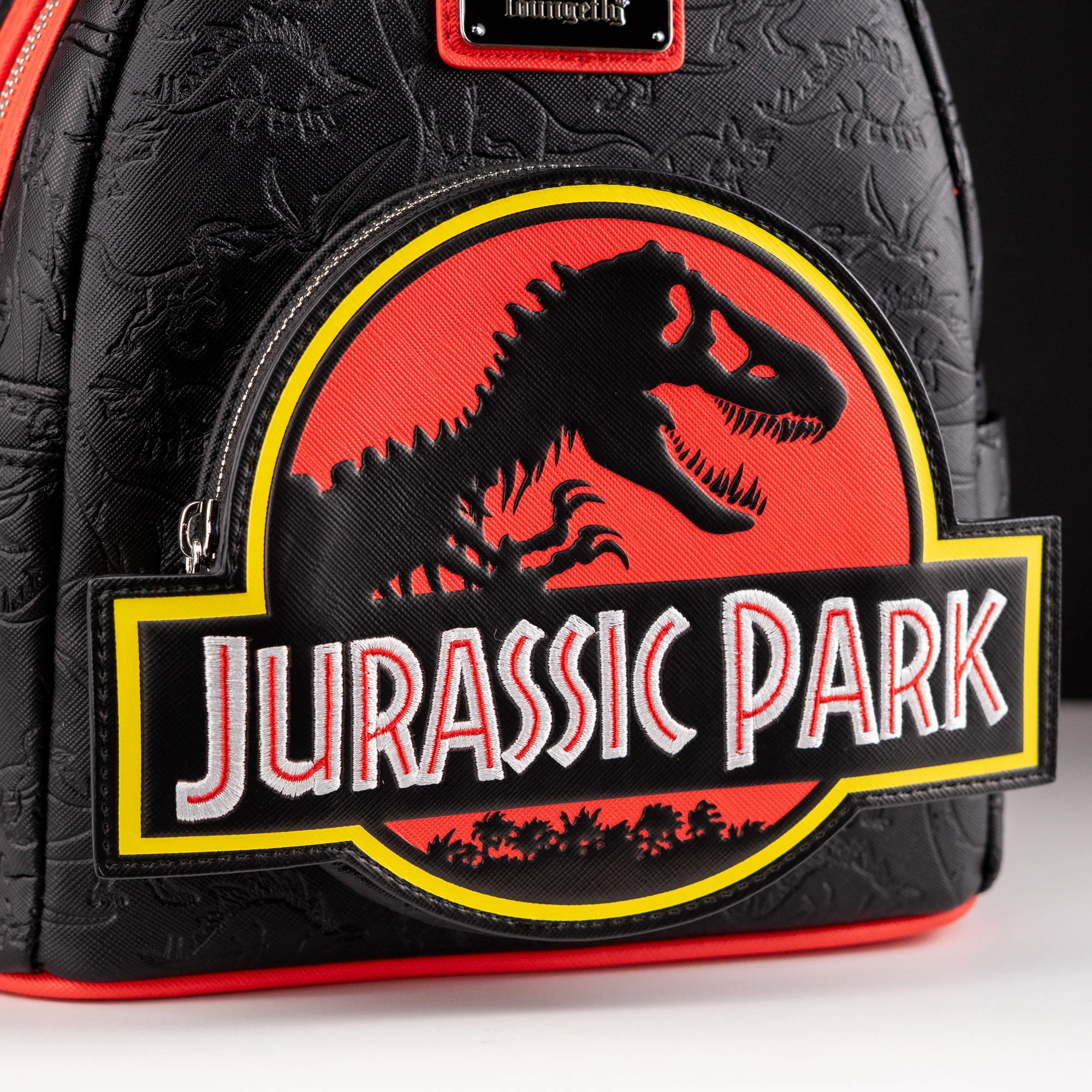 Loungefly x Universal Jurassic Park Logo Mini Backpack - Image 3