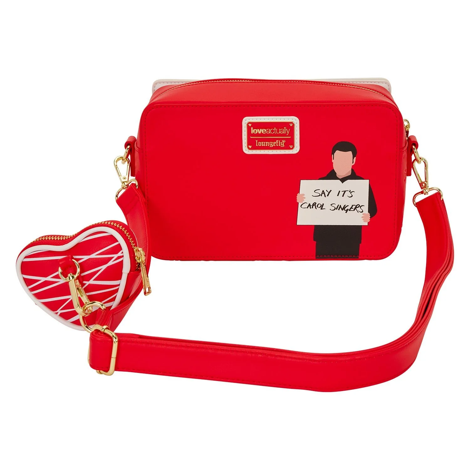 Loungefly x Love Actually Crossbody Bag with Coin Bag - Image 6