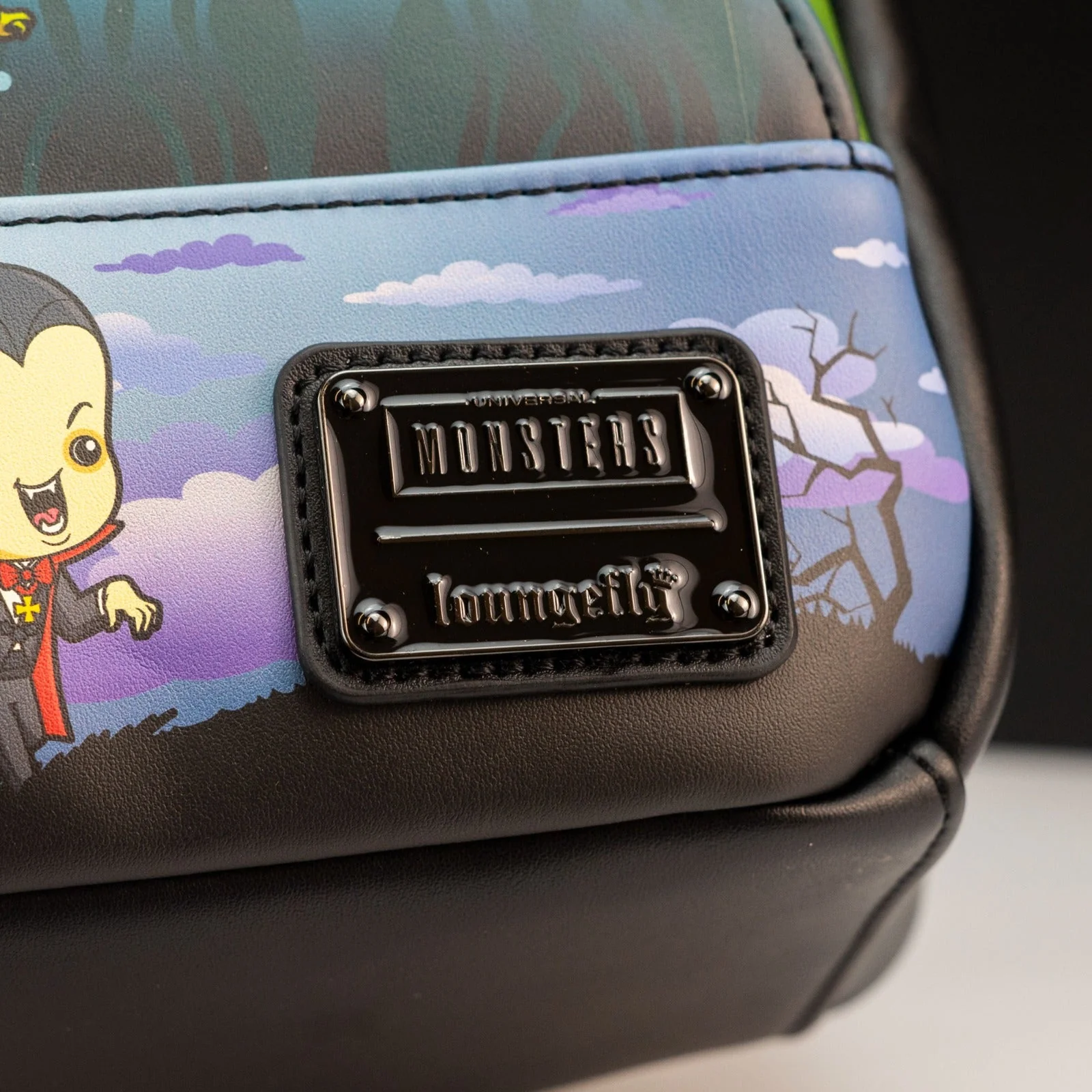 Loungefly x Universal Monsters Triple Pocket Mini Backpack - Image 3