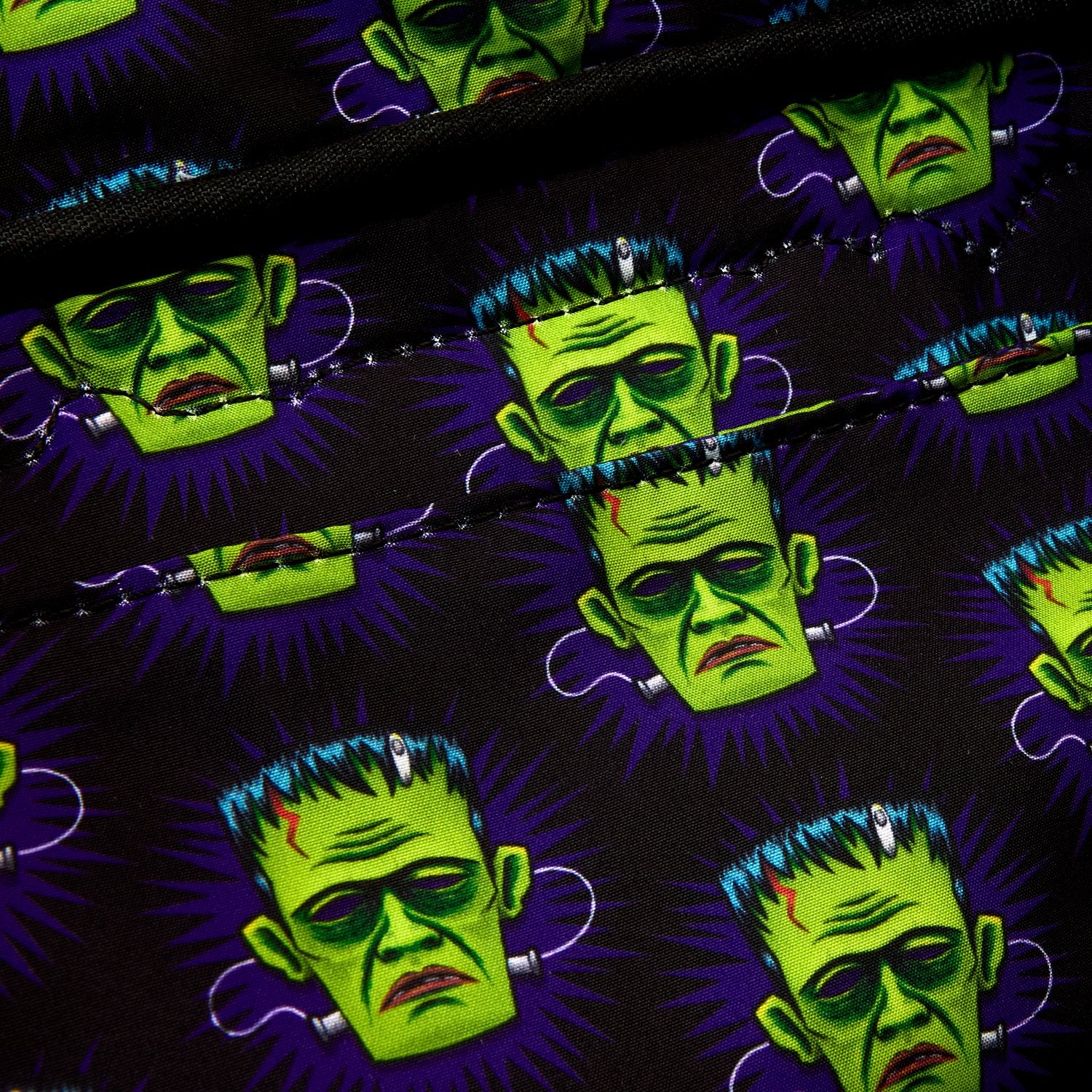 Loungefly x Universal Monsters Frankenstein Neon Mask Mini Backpack - Image 8