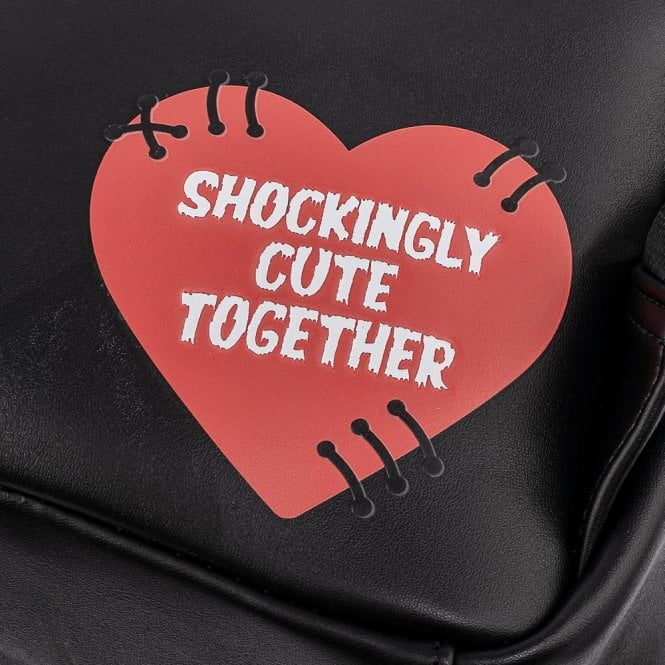 Loungefly x Universal Monsters Frankie and Bride Mini Backpack - Image 6