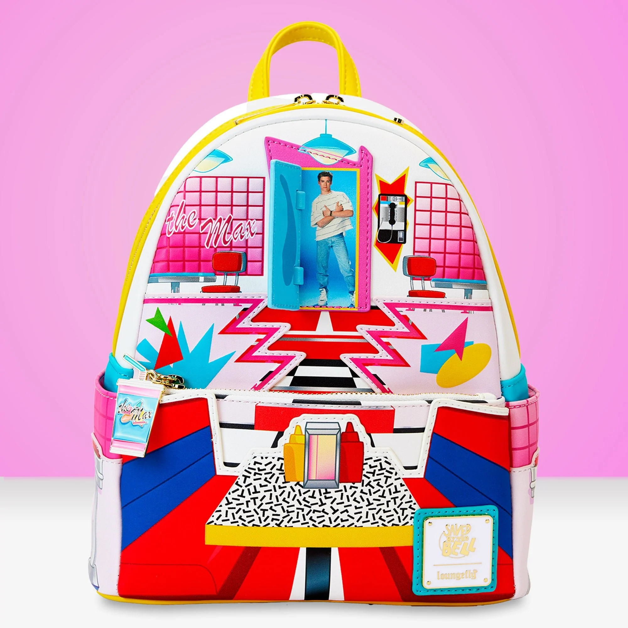 Loungefly x Universal Saved by the Bell The Max Mini Backpack