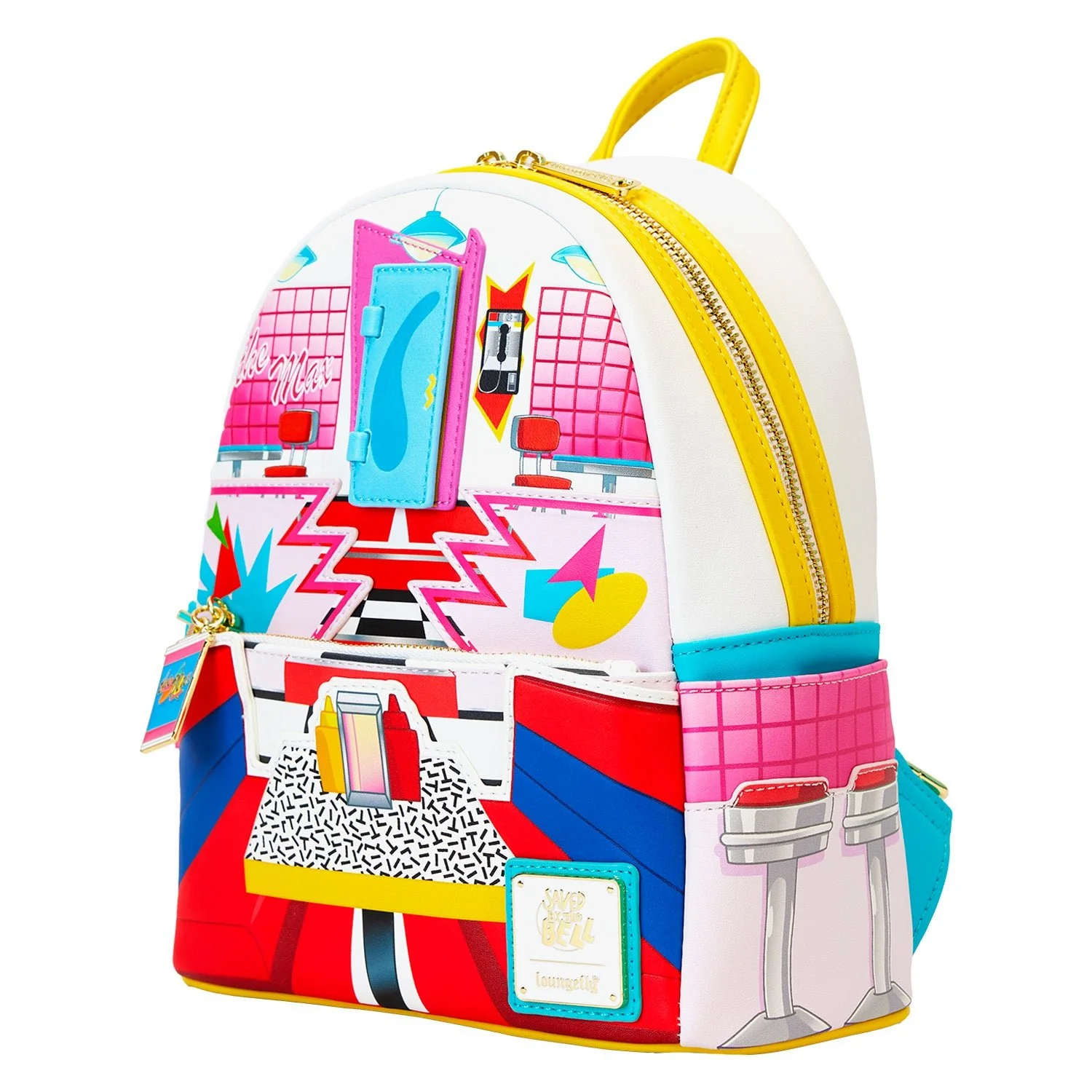 Loungefly x Universal Saved by the Bell The Max Mini Backpack - Image 7