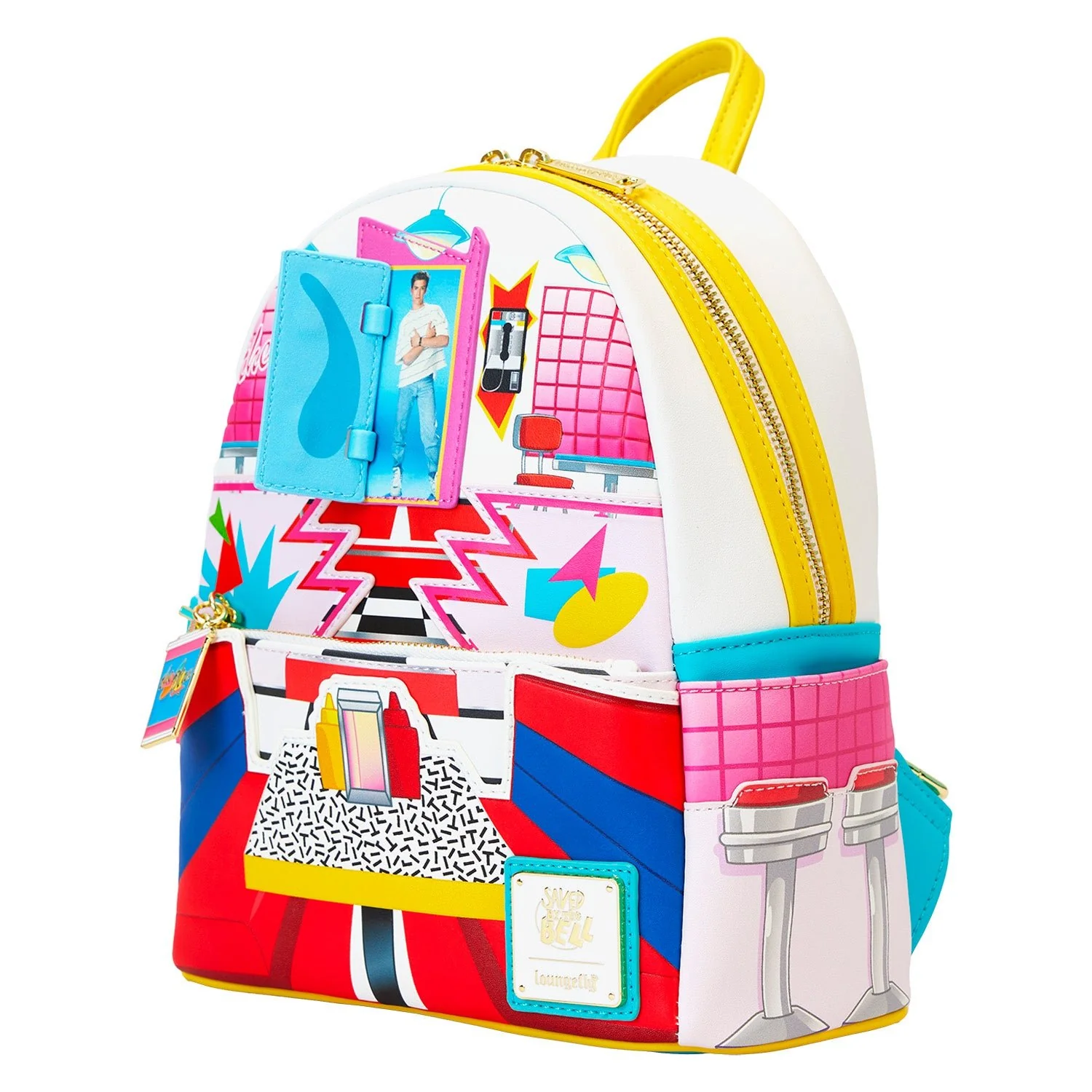Loungefly x Universal Saved by the Bell The Max Mini Backpack - Image 8
