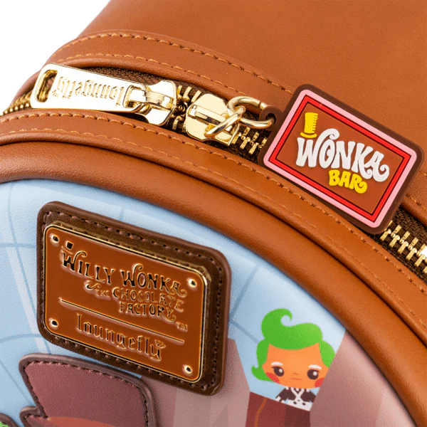 Loungefly x Warner Bros Charlie and the Chocolate Factory 50th Anniversary Mini Backpack - Image 4