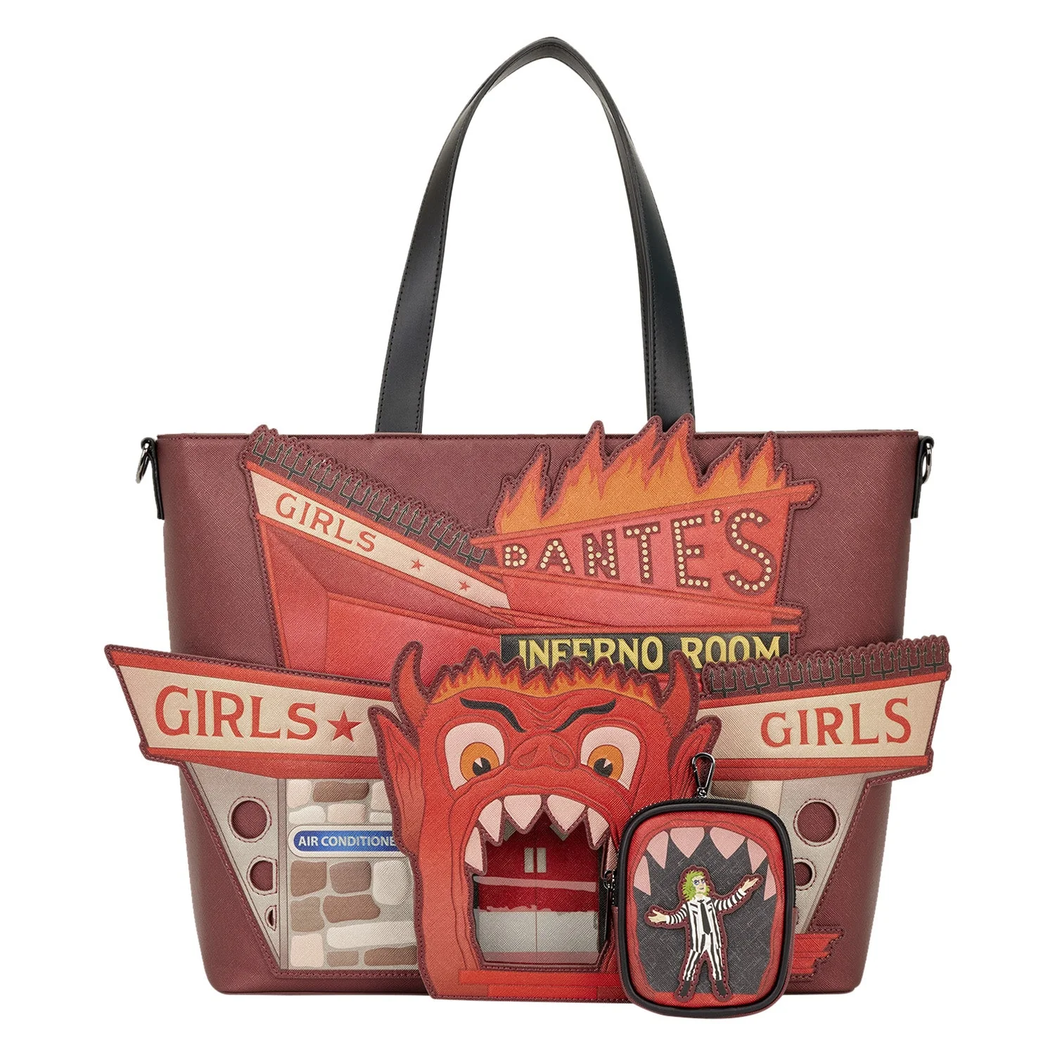 Loungefly x Beetlejuice Dante's Inferno Room Tote Bag - Image 2