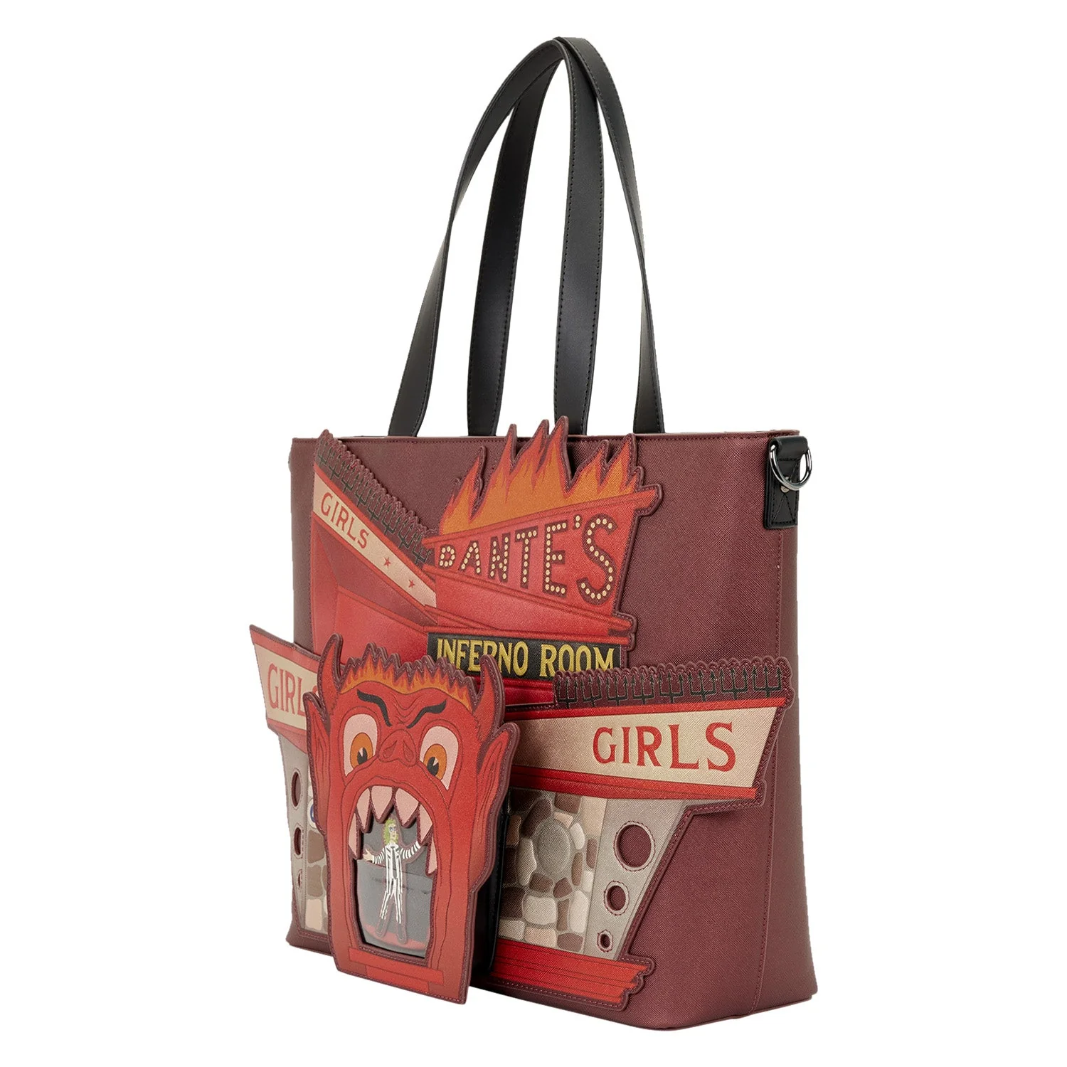 Loungefly x Beetlejuice Dante's Inferno Room Tote Bag - Image 3