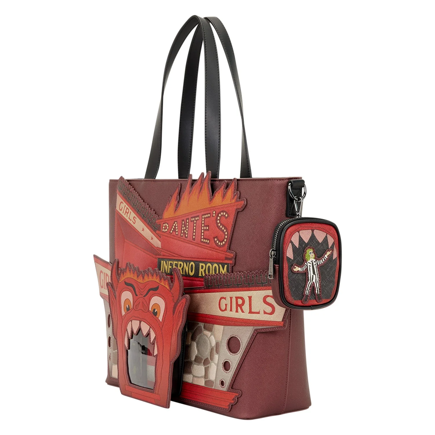 Loungefly x Beetlejuice Dante's Inferno Room Tote Bag - Image 4