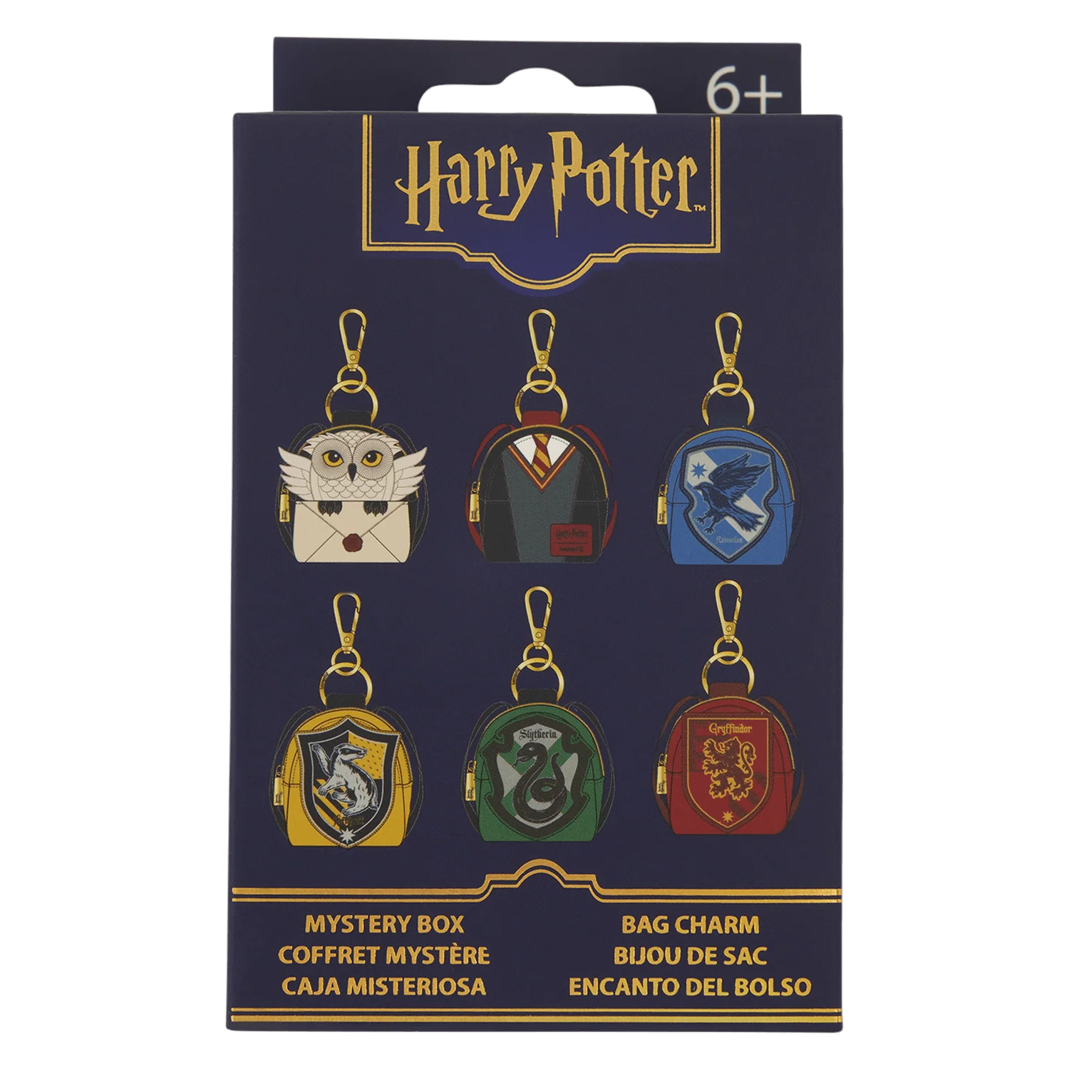 Loungefly x Harry Potter Hogwarts™ Mystery Mini Backpack Keychain Charm - Image 8