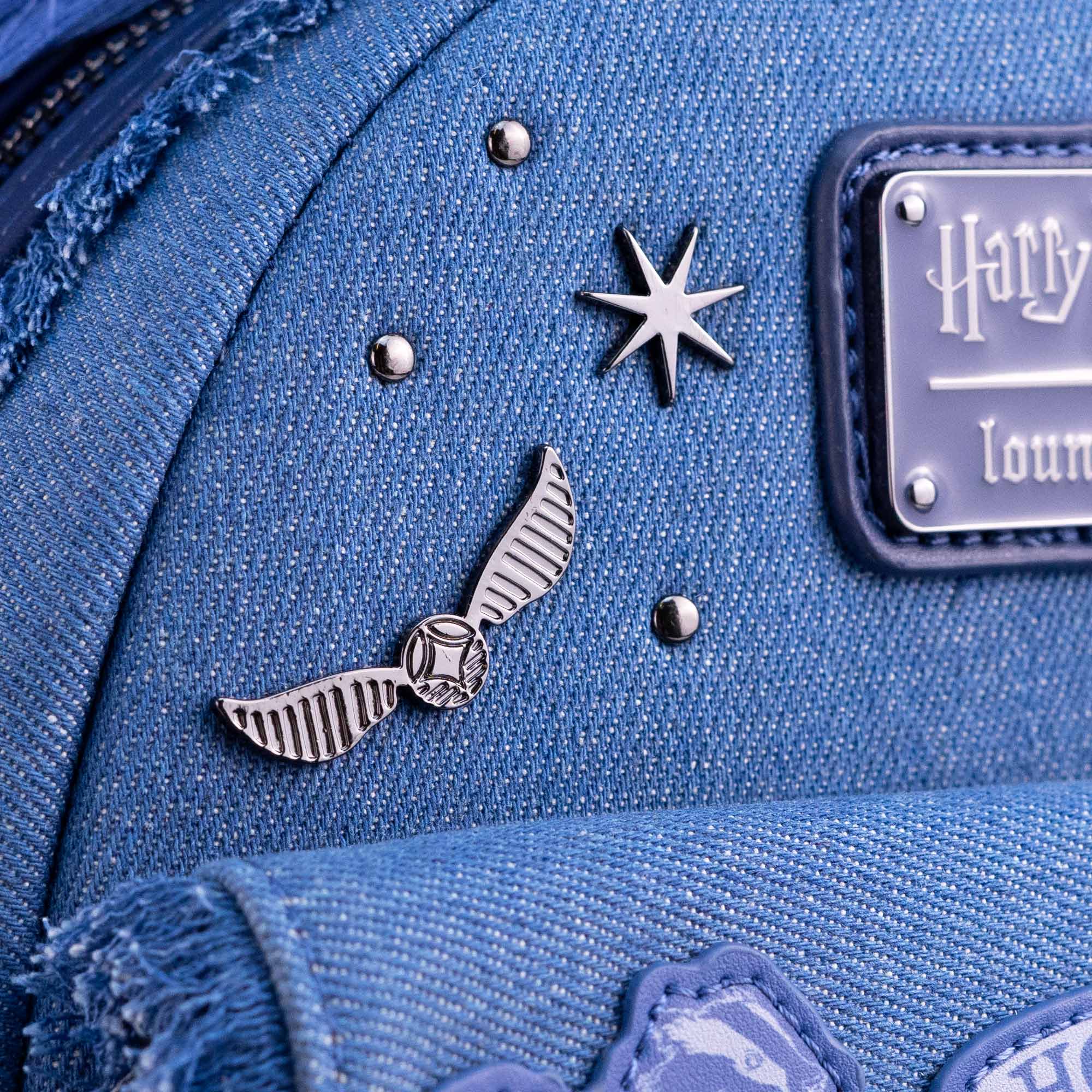Loungefly x Harry Potter Denim Mini Backpack - Image 4