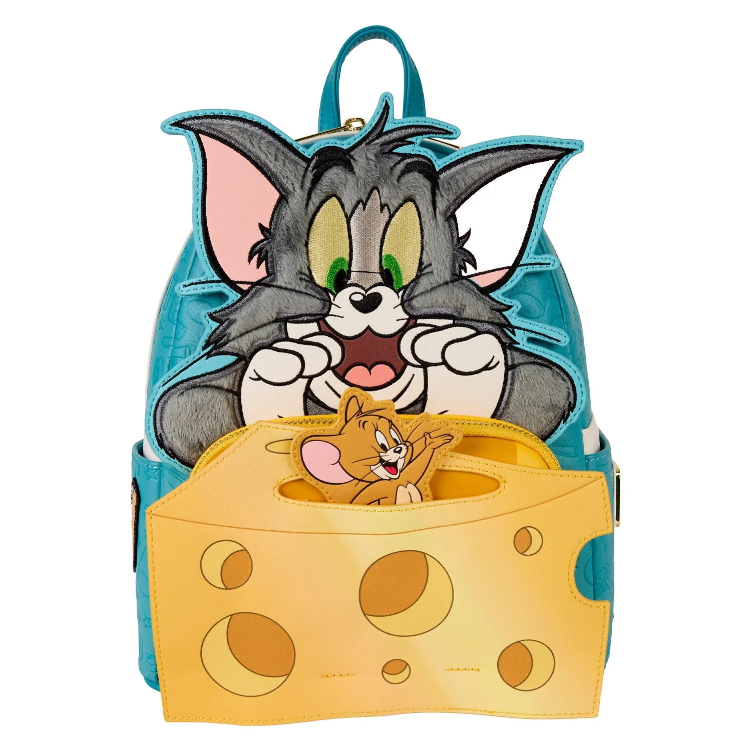 Loungefly x Tom and Jerry Cheesy Surprise Mini Backpack - Image 2