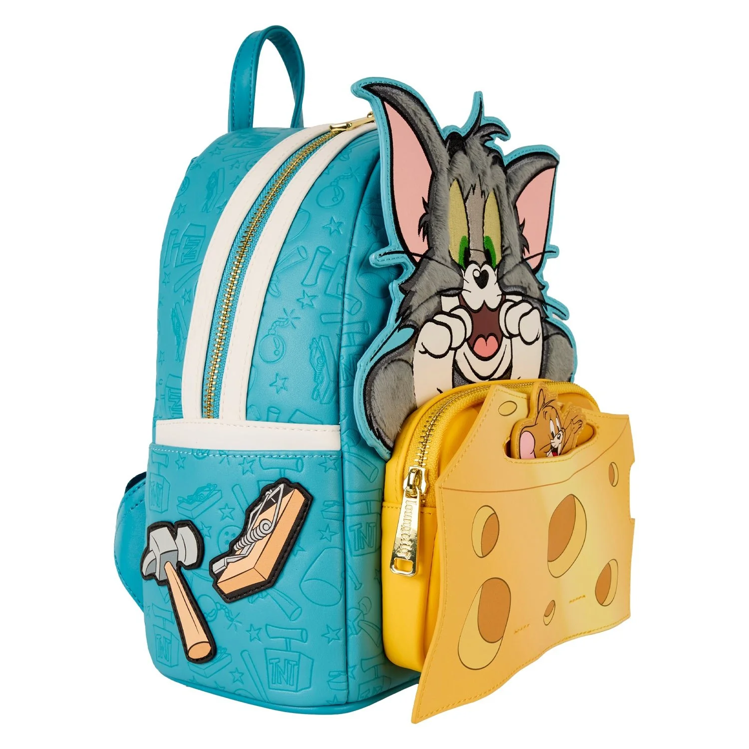 Loungefly x Tom and Jerry Cheesy Surprise Mini Backpack - Image 4