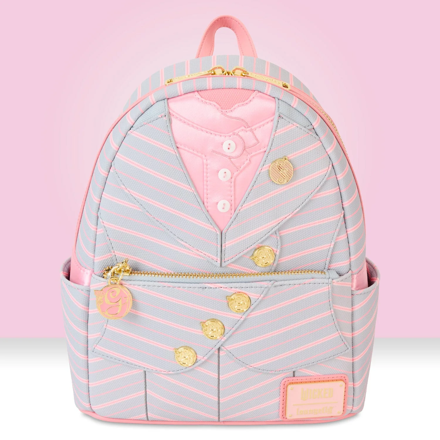 Loungefly x Wicked Glinda Cosplay Mini Backpack