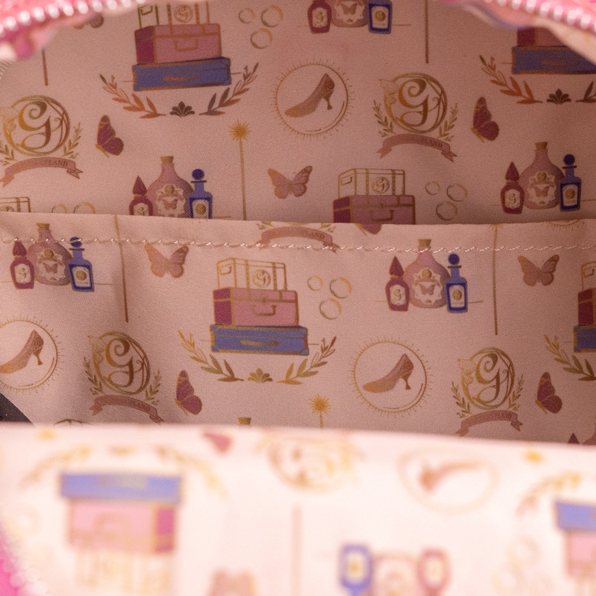 Loungefly x Wicked Glinda Pink Convertible Mini Backpack - Image 11
