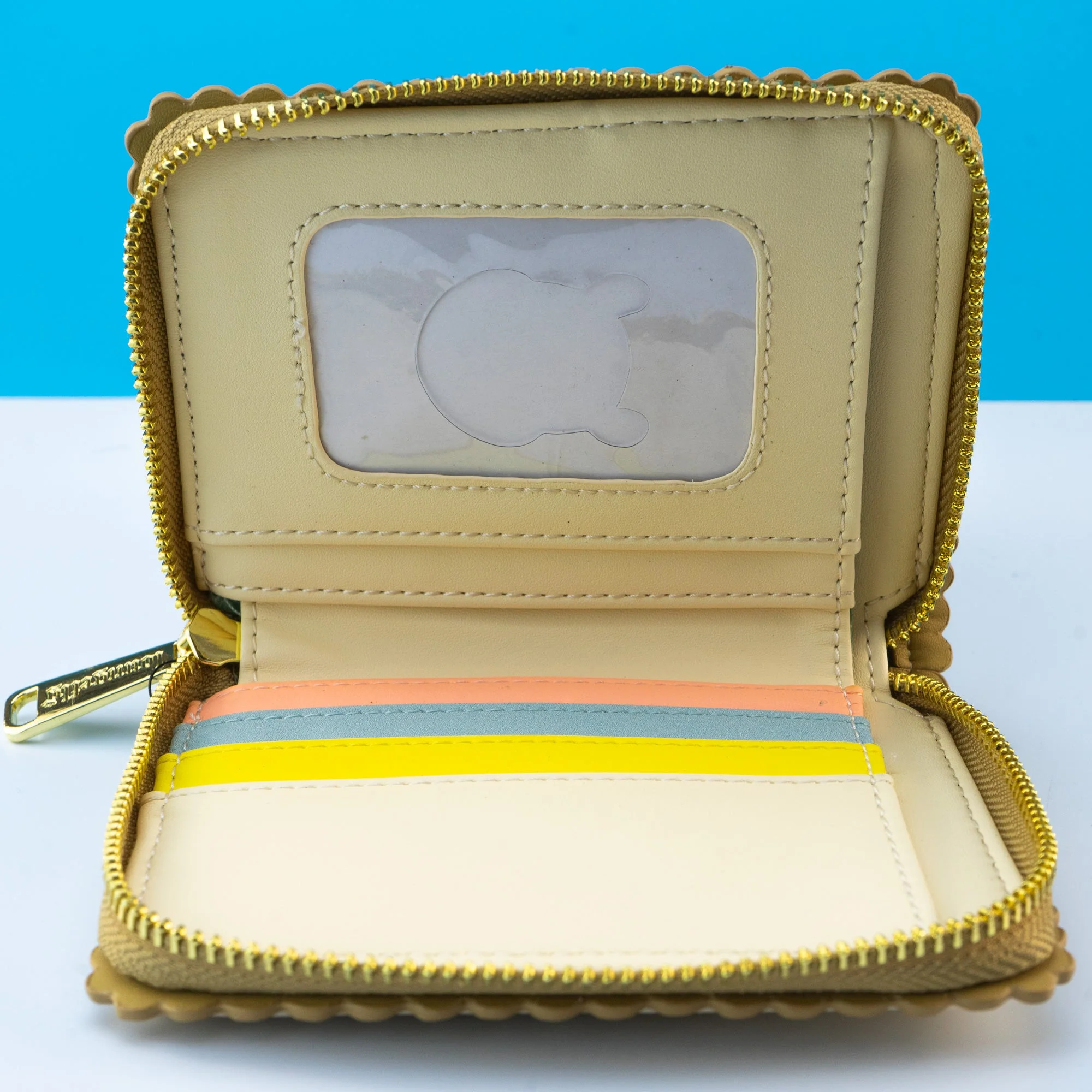 Loungefly x Winnie the Pooh Pastel Flowers Zip Around Purse - Image 3