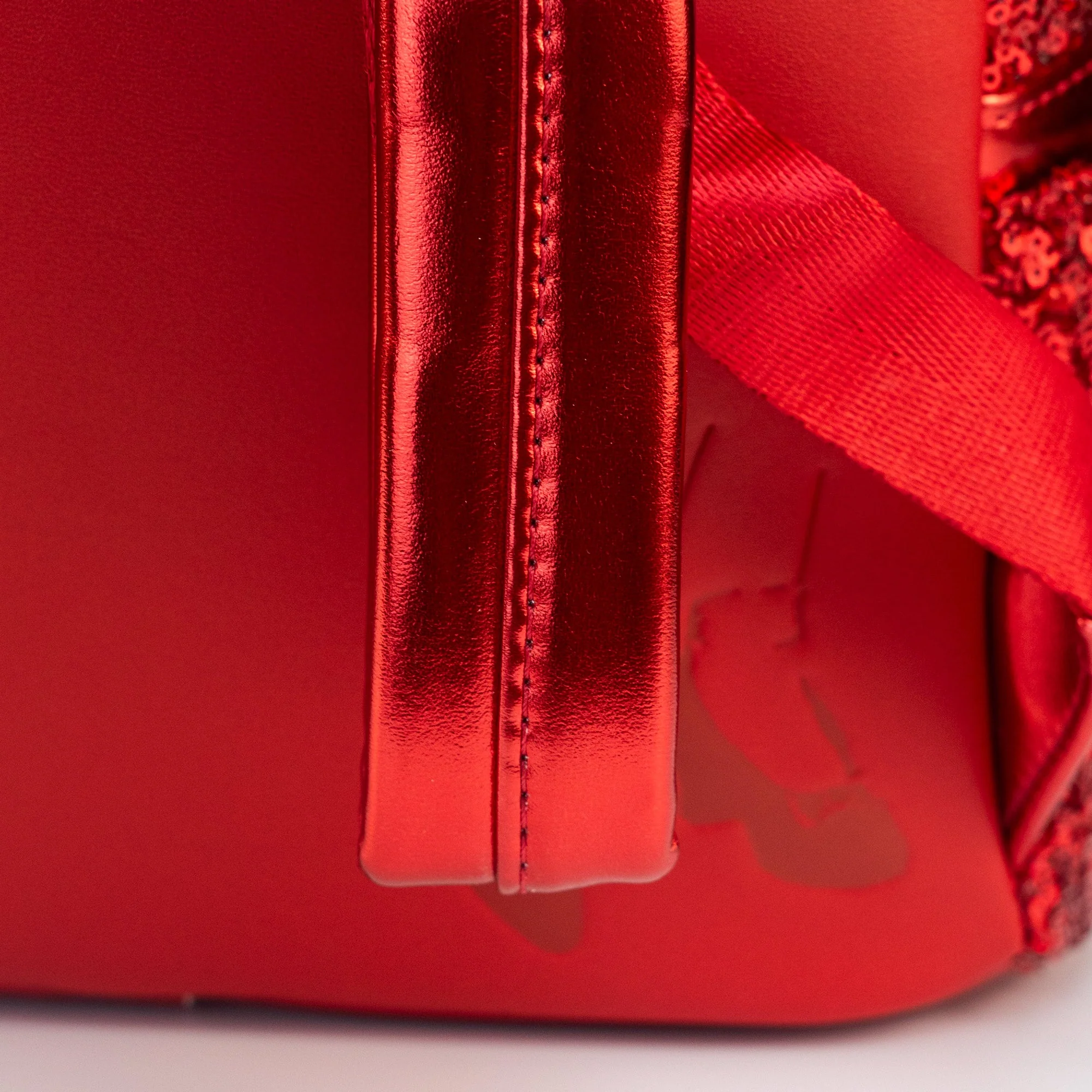 Loungefly x Wizard of Oz Ruby Slippers Sequin Mini Backpack - Image 5