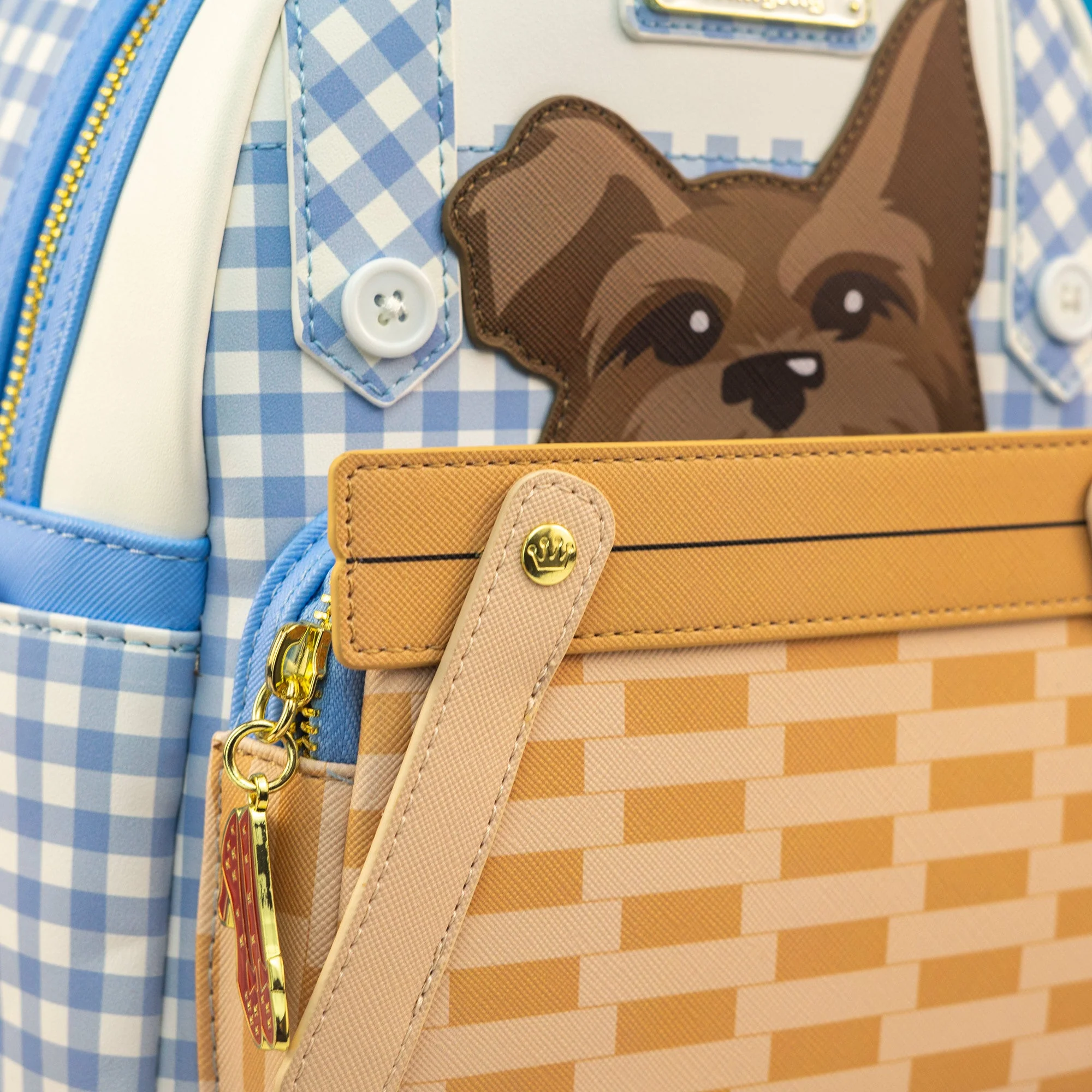 Loungefly x The Wizard of Oz Dorothy with Toto Cosplay Mini Backpack - Image 3