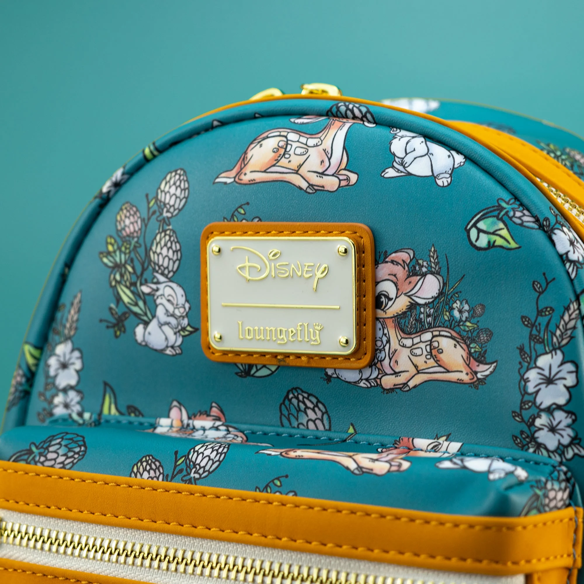 Loungefly x Disney Bambi Floral All Over Print Mini Backpack - Image 2