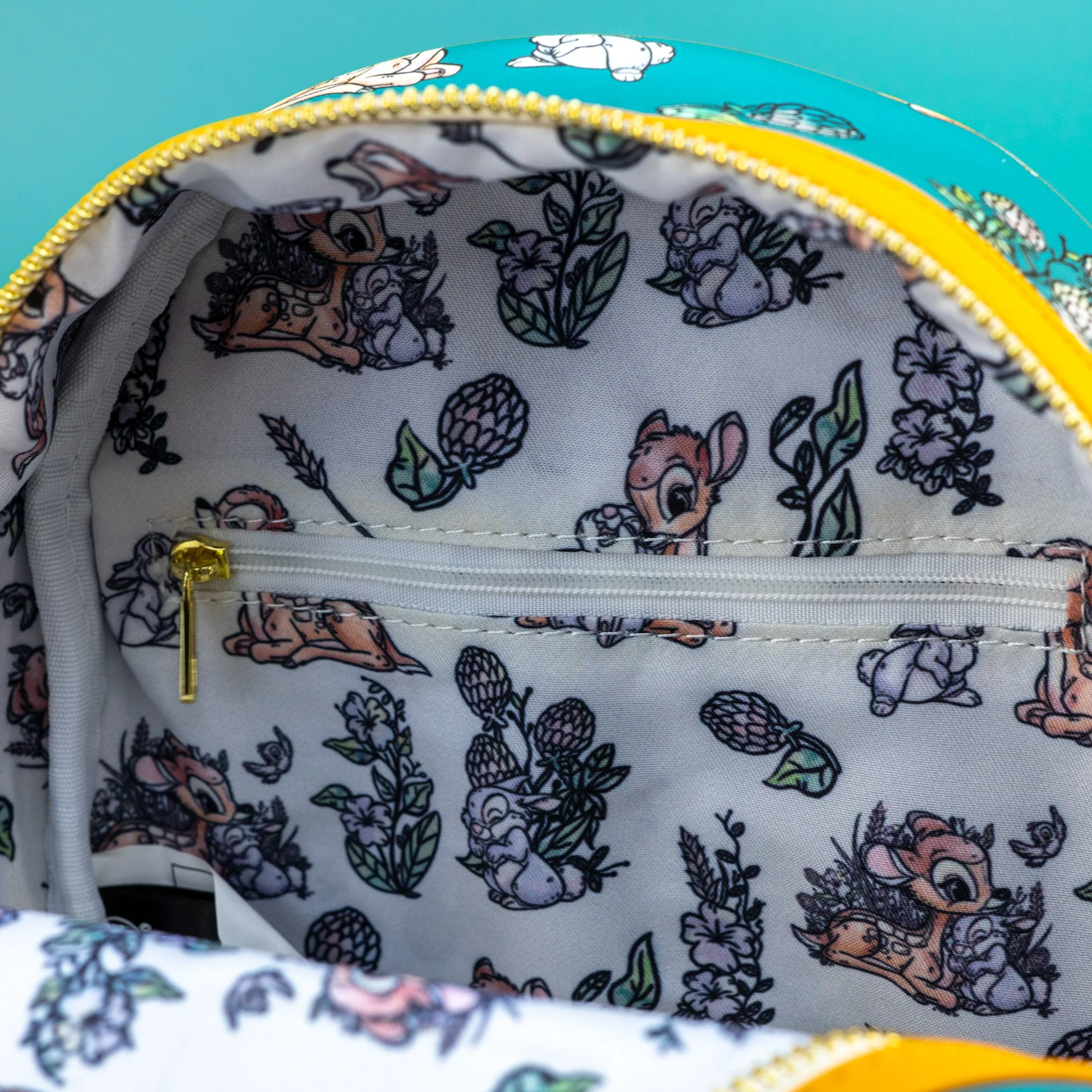 Loungefly x Disney Bambi Floral All Over Print Mini Backpack - Image 4