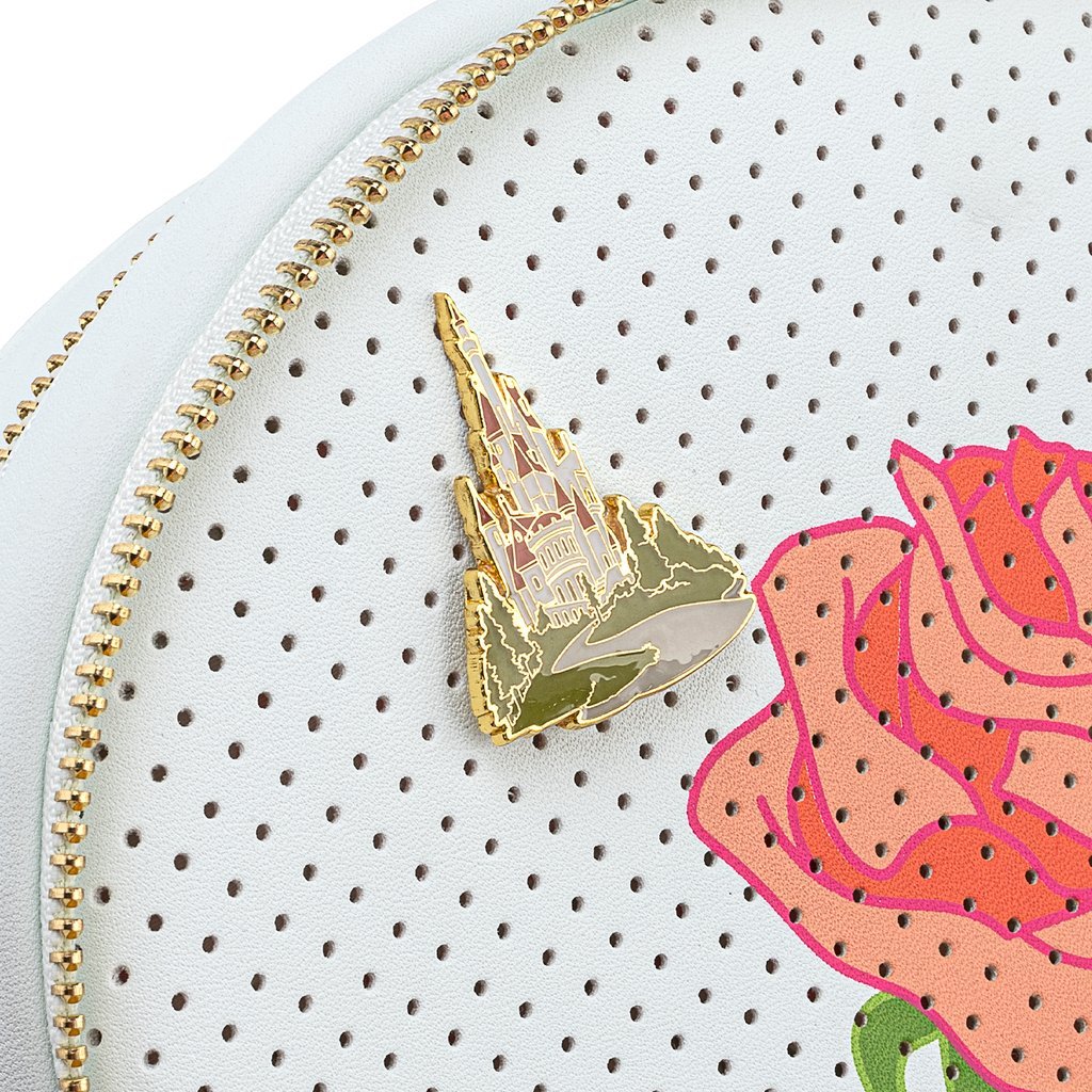 Loungefly x Disney Beauty and the Beast Pin Trader Backpack - Image 4
