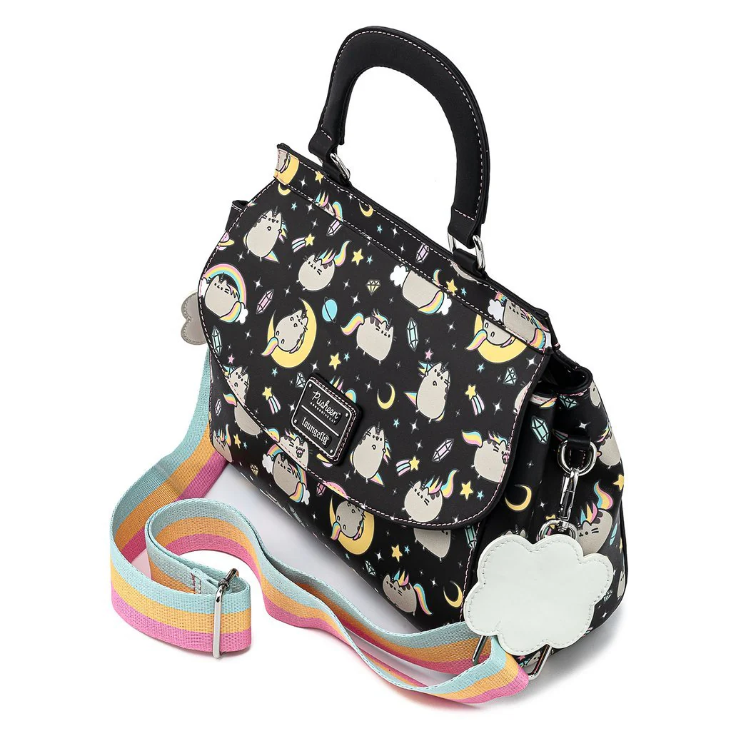 Loungefly x Pusheen Rainbow Unicorn Handbag - Image 4