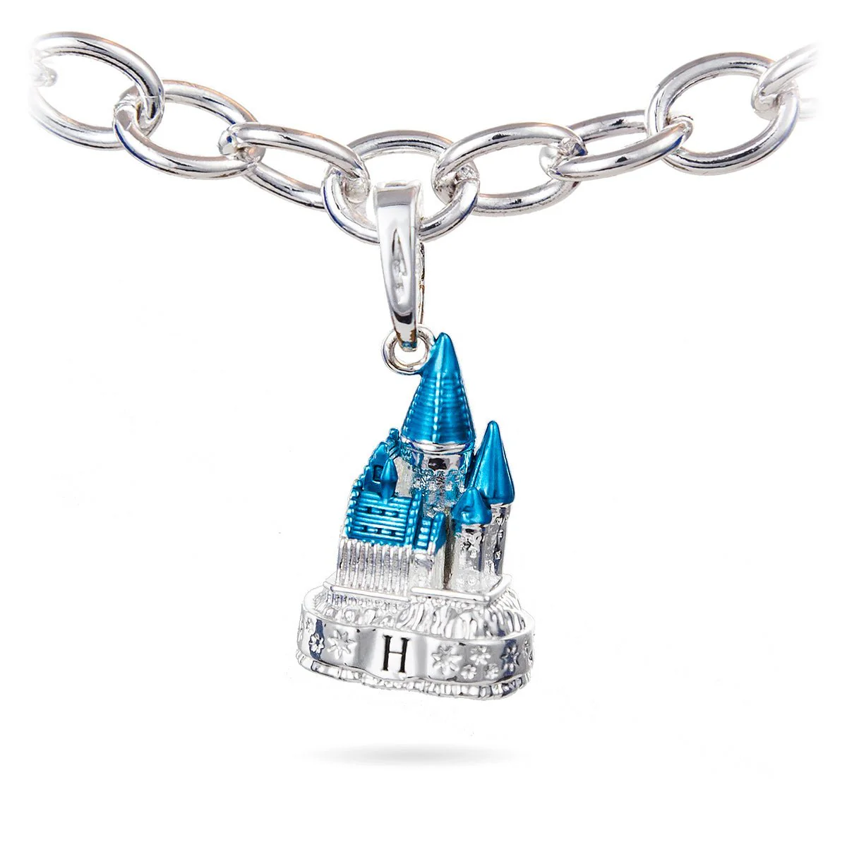 Lumos Charm #3: Hogwarts Castle (Silver)