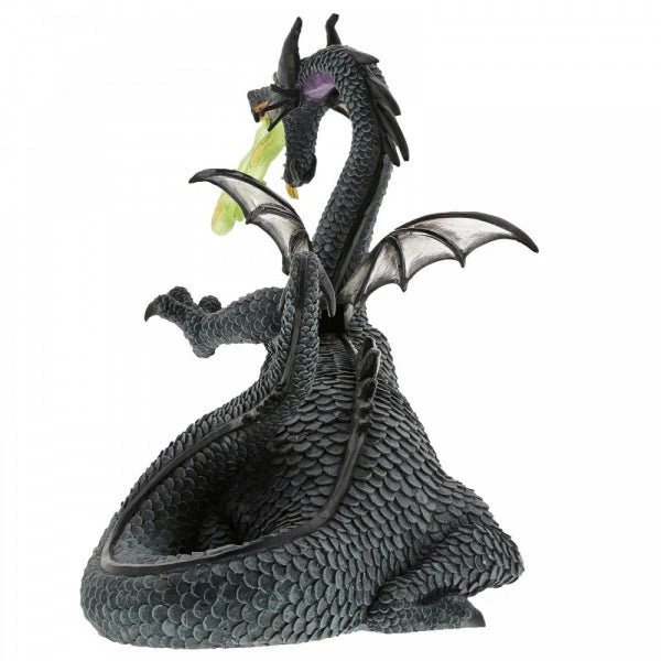 Disney Maleficent Dragon Hand Finished Cast Stone Figurine - Image 3