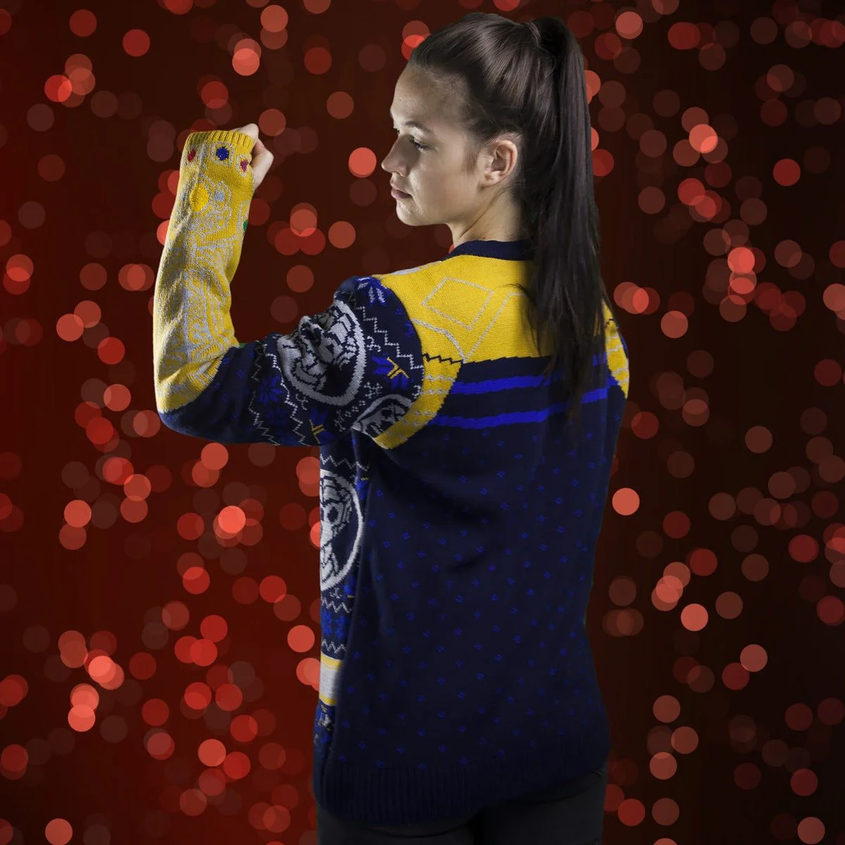 Marvel Avengers Thanos Knitted Christmas Jumper / Sweater - Image 2