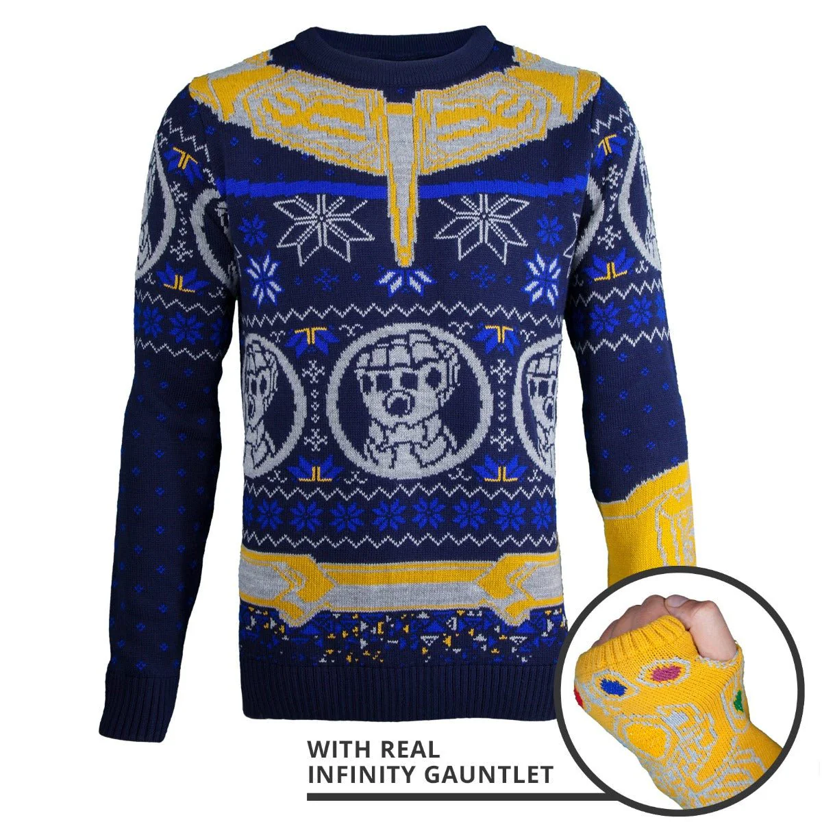 Marvel Avengers Thanos Knitted Christmas Jumper / Sweater - Image 8