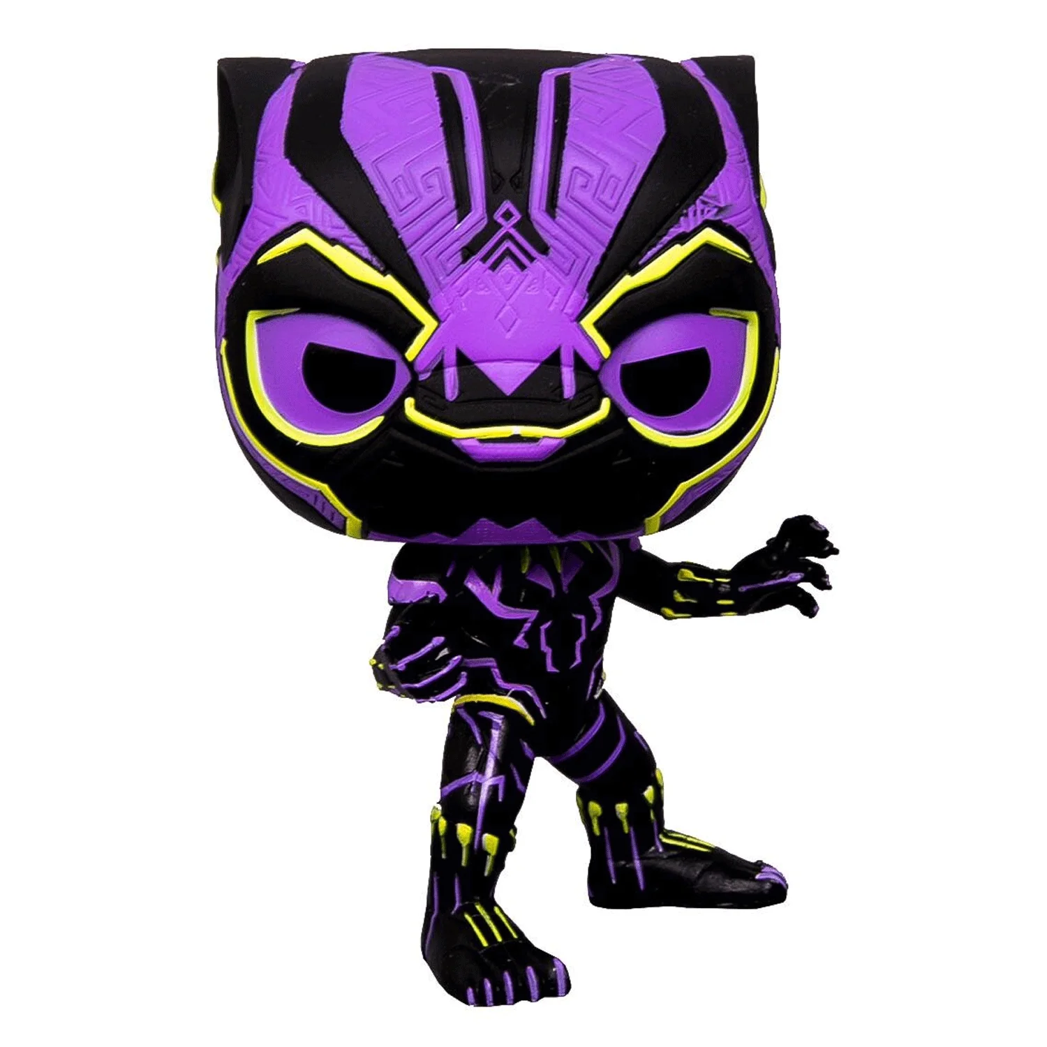 Marvel Black Panther Blacklight Pop! Vinyl and Tee Set - Image 5