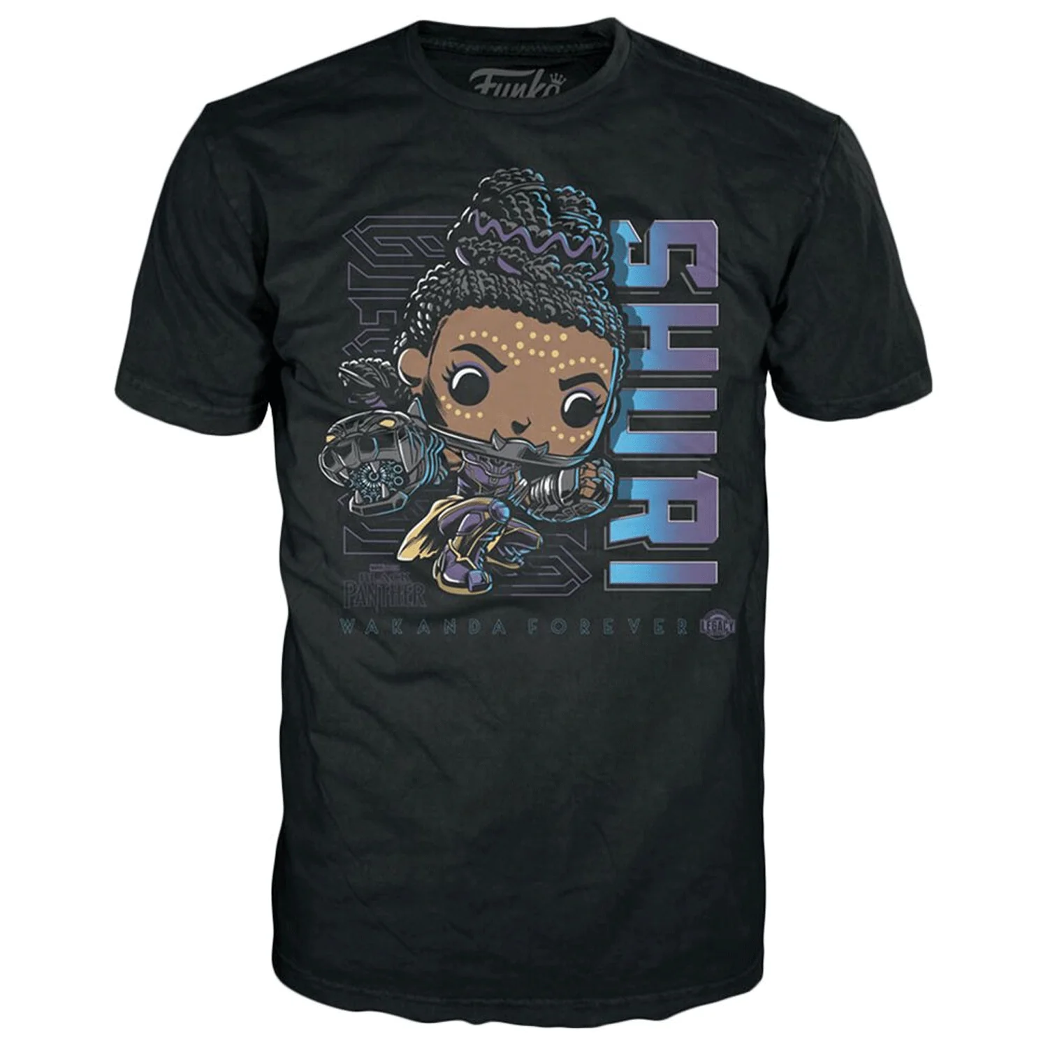Marvel Black Panther Shuri (Glow in the Dark) Pop! Vinyl and Tee Set - Image 7