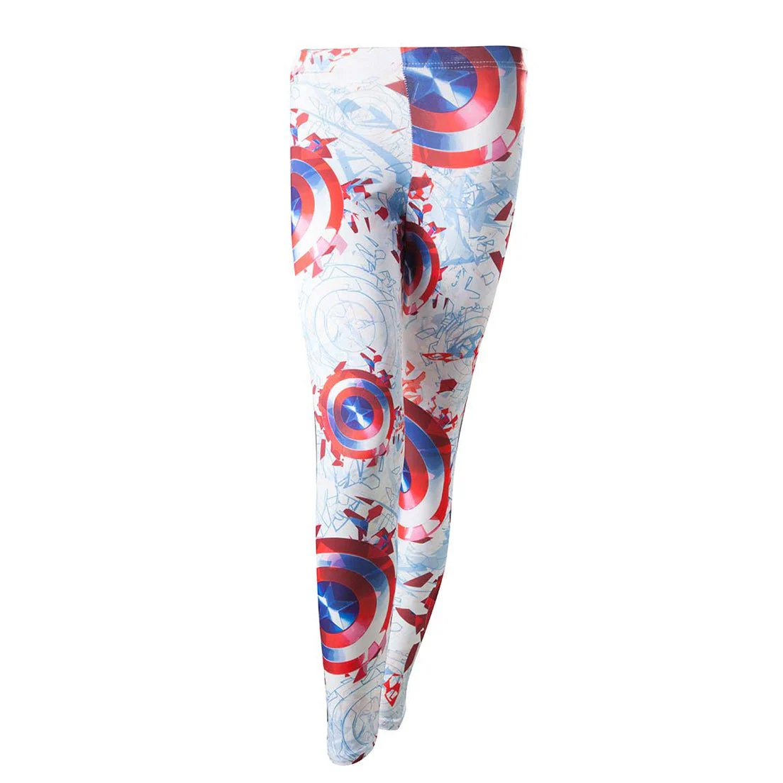 Marvel Captain America All Over Print Shield Leggings - Image 5