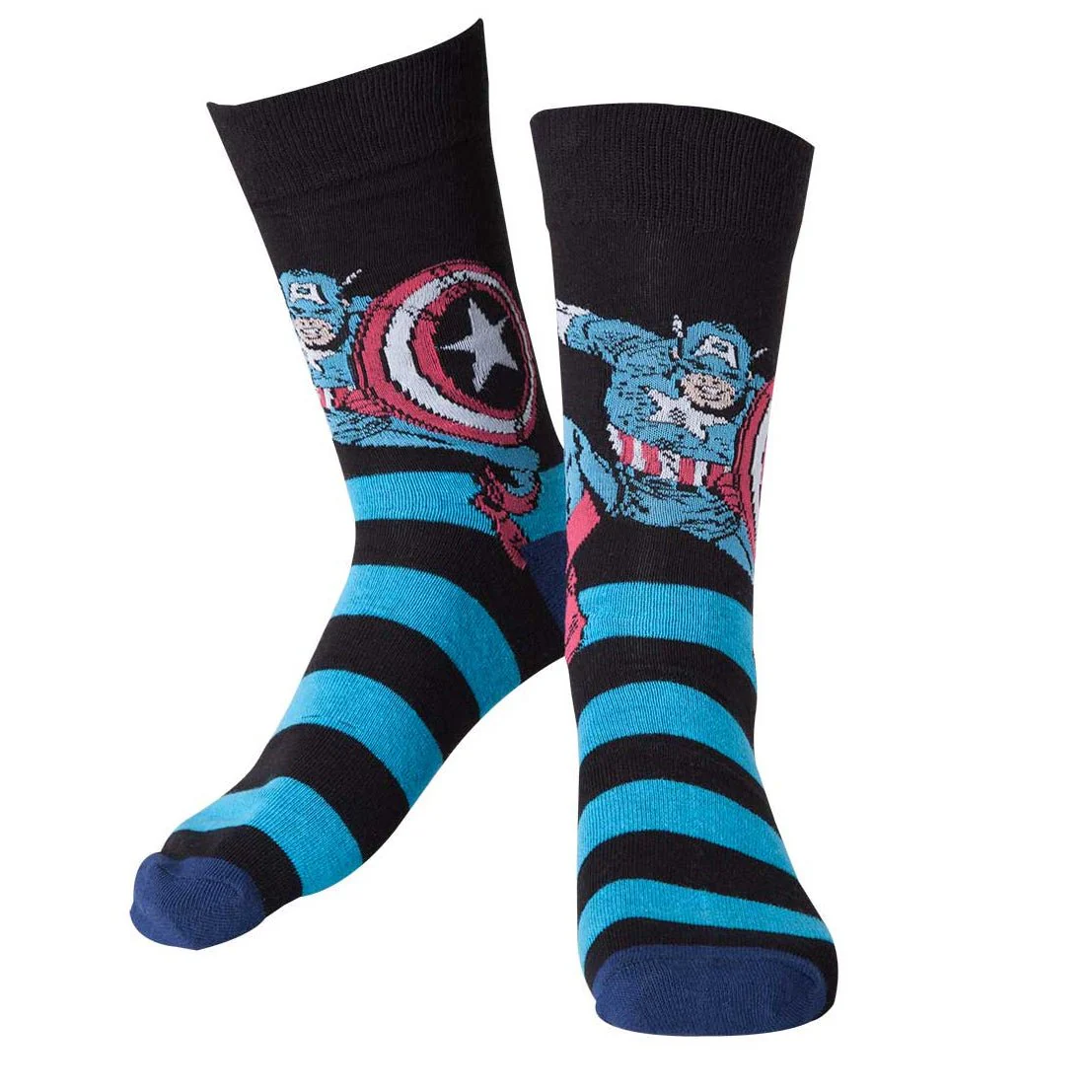 Marvel Captain America Striped Socks - Image 2