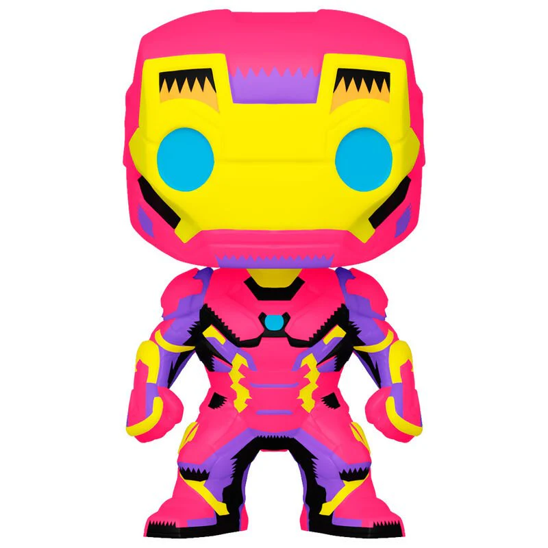 Marvel Funko Pop Vinyl Black Light Iron Man Pop - Image 2
