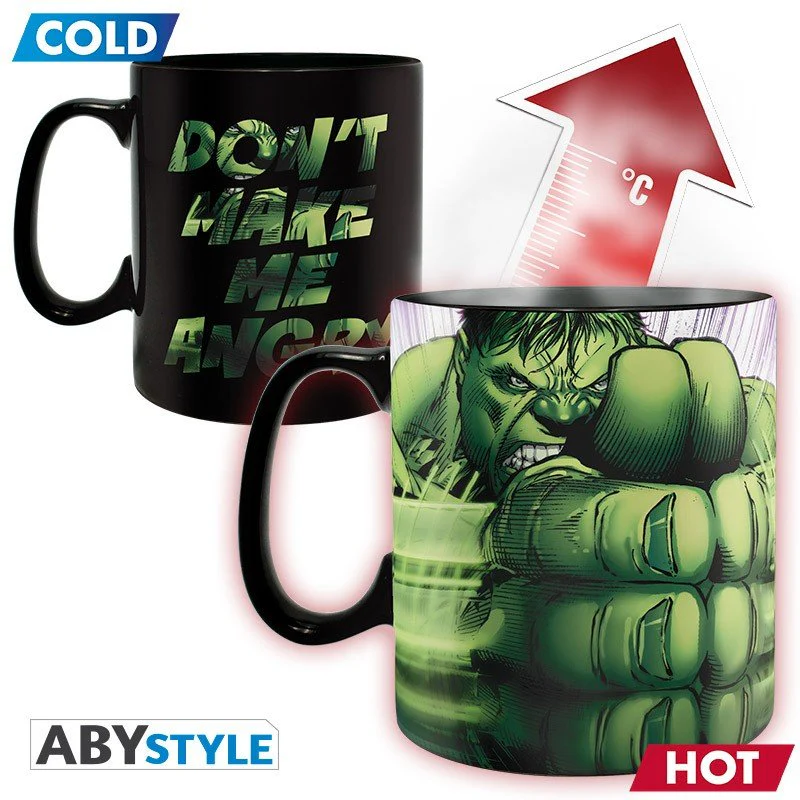 Marvel Incredible Hulk Heat Changing Mug - Image 3