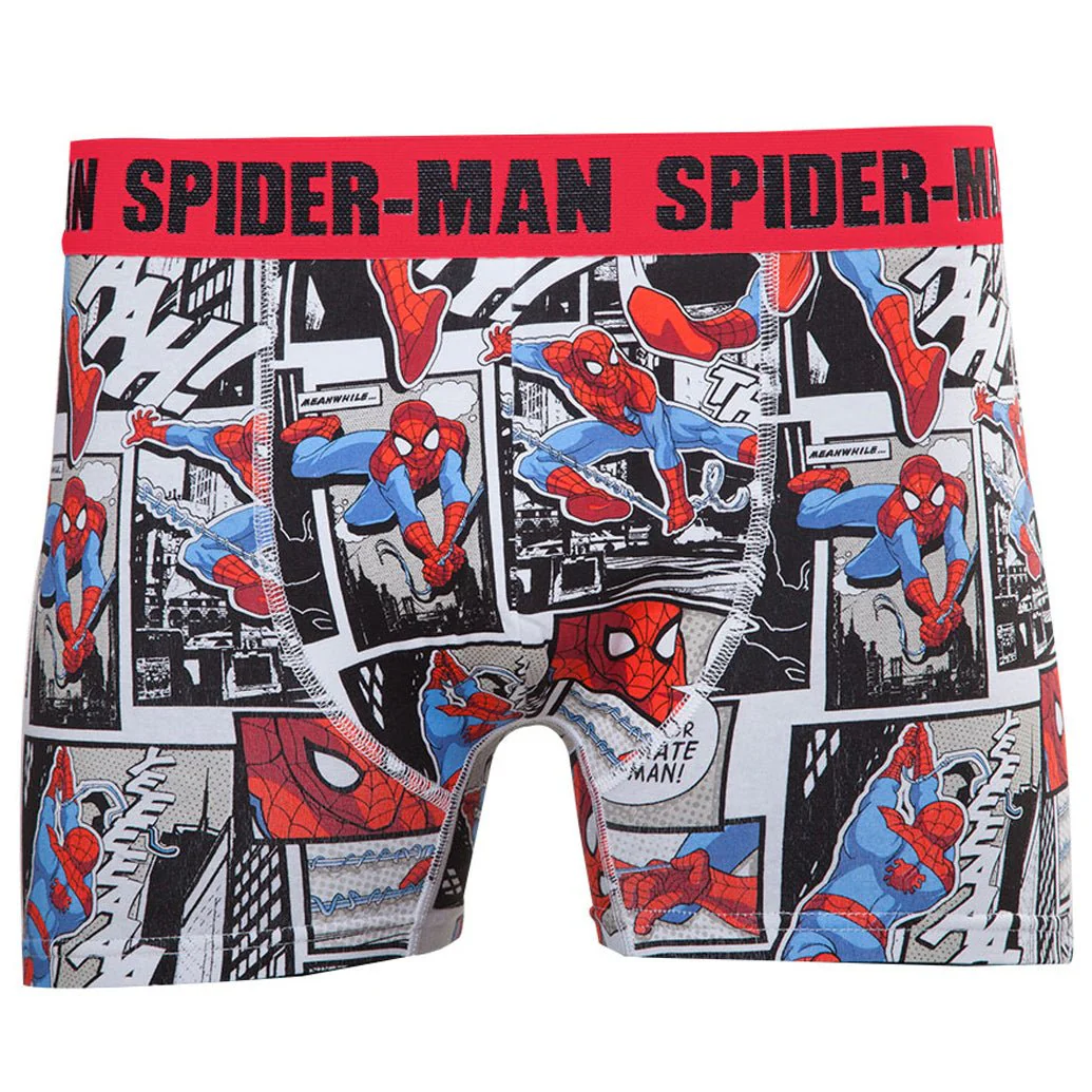 Marvel Spider-Man Comic Style Men's Underwear - Image 5
