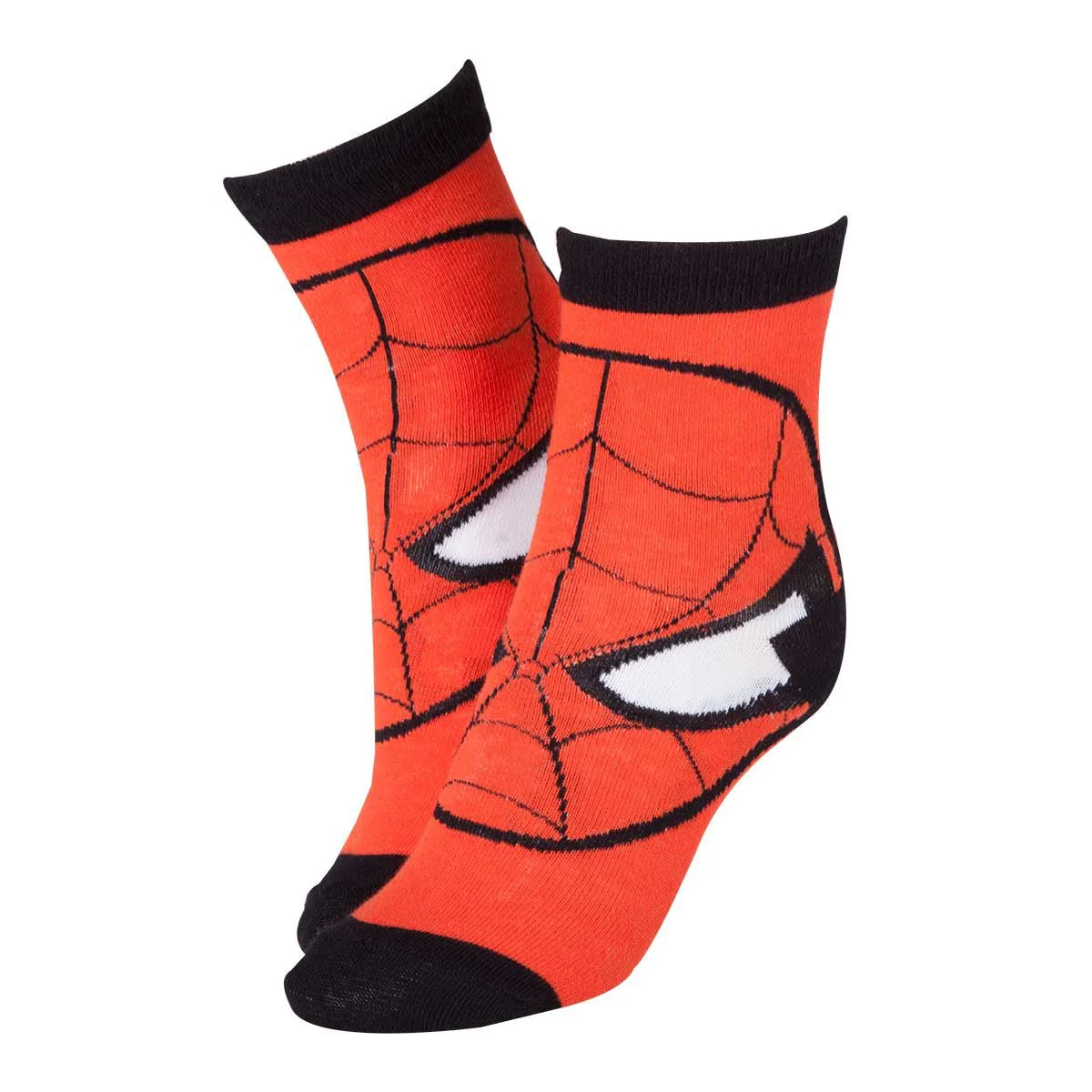 Marvel Spider-Man Mask Red Socks - Image 3