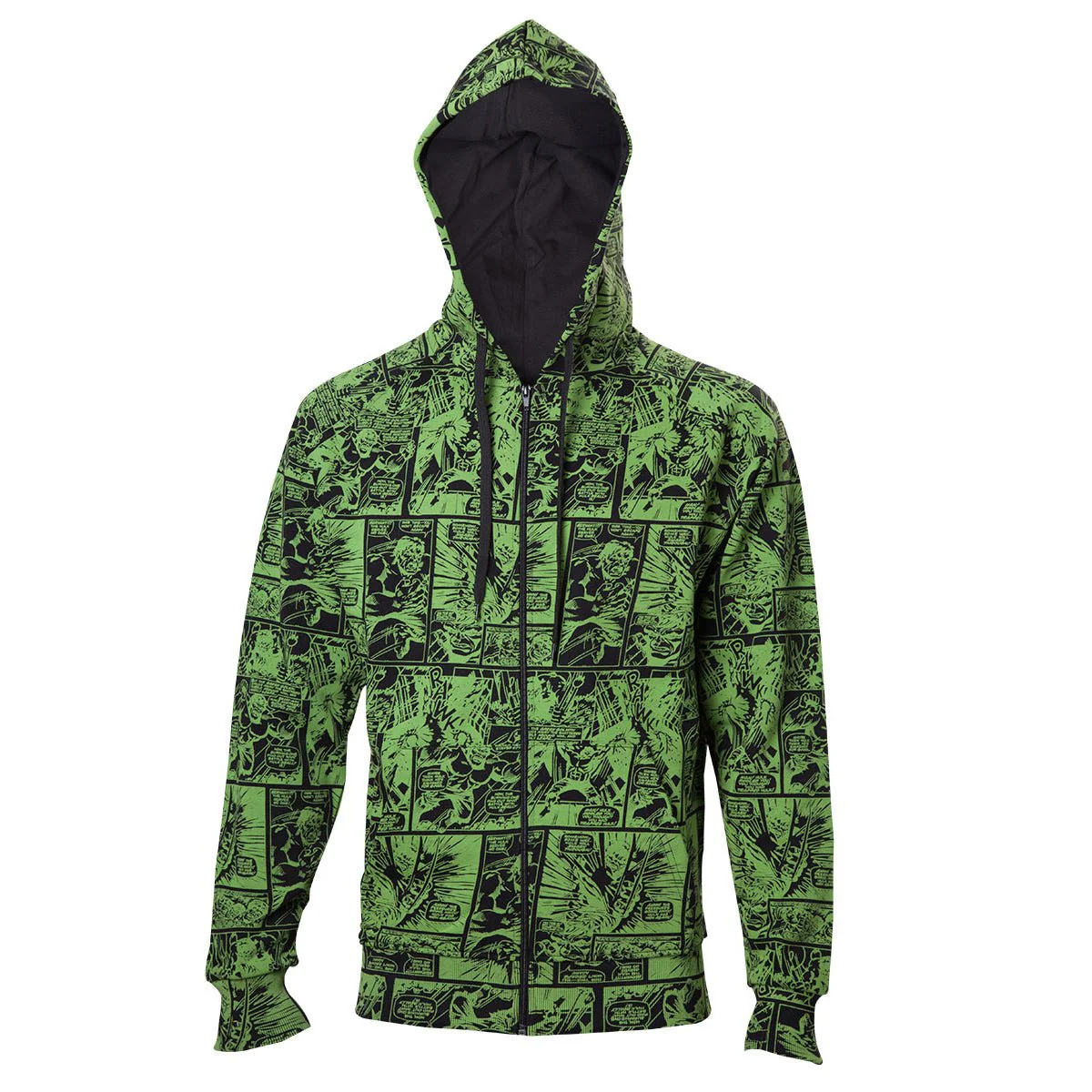 Marvel The Incredible Hulk Classic Comic Book Hoodie - Image 3