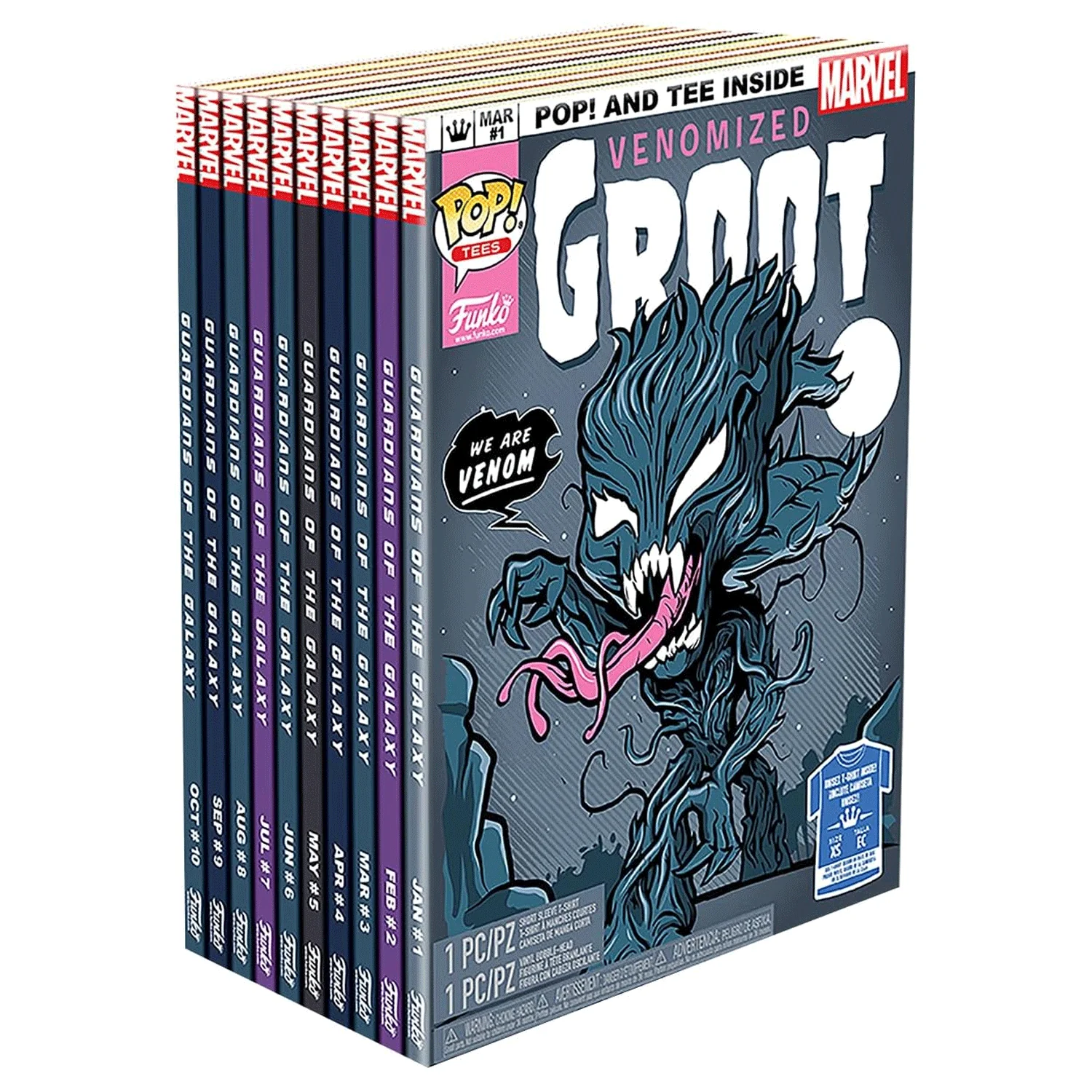 Marvel Venom Groot Pop! Vinyl and Tee Set - Image 4