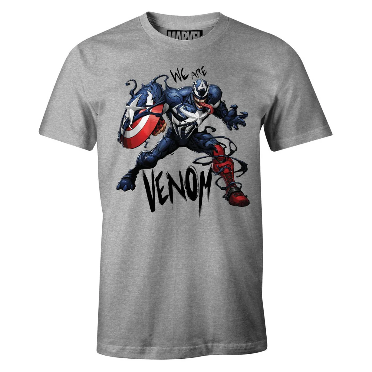 Marvel Venom "Venomized Captain America" T-Shirt - Image 7