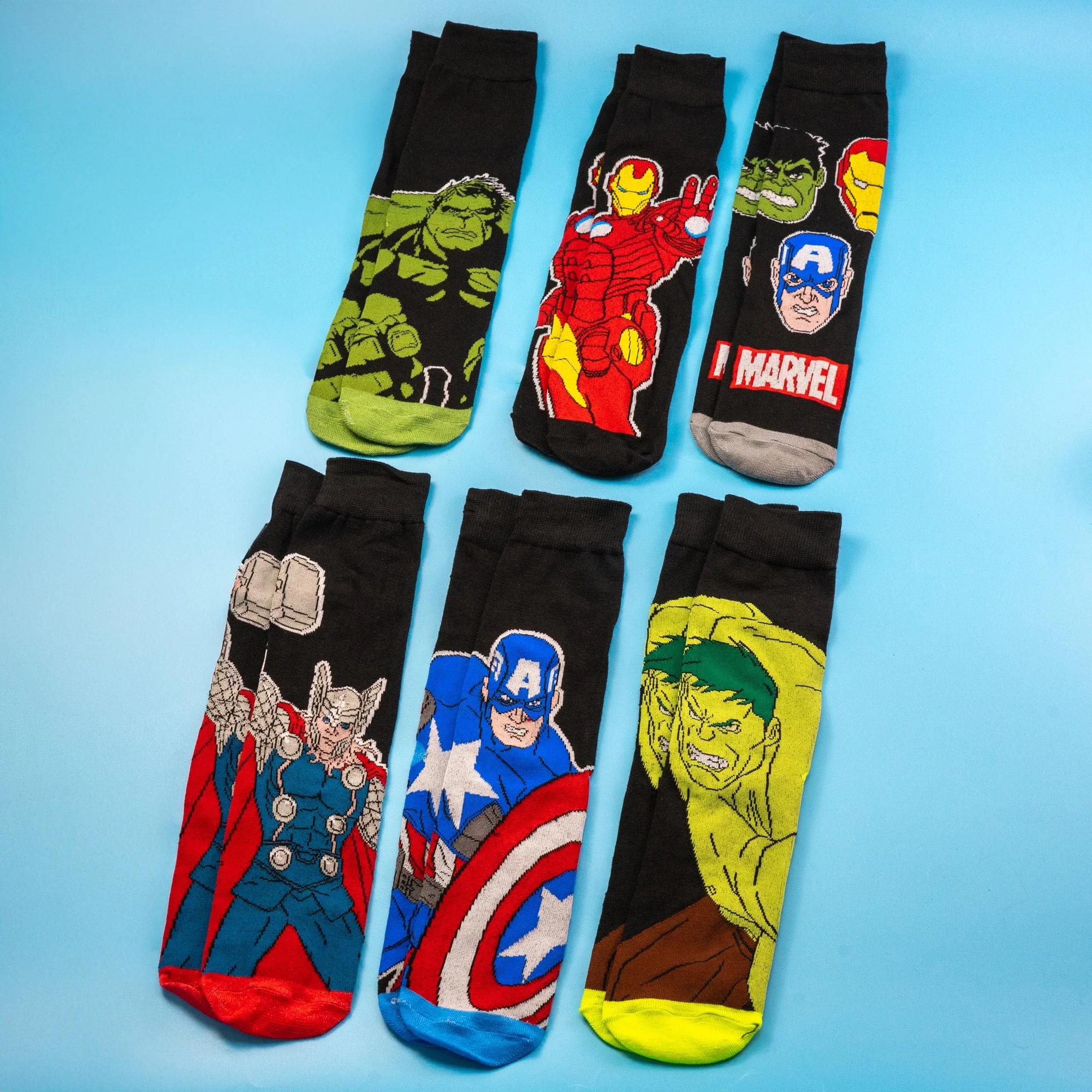 Marvel's Avengers Sock Pack (6 pairs)