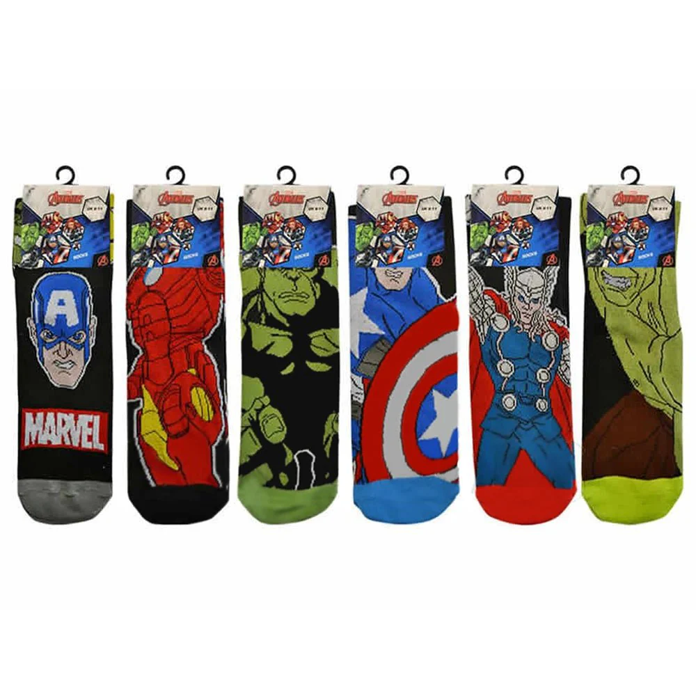 Marvel's Avengers Sock Pack (6 pairs) - Image 3