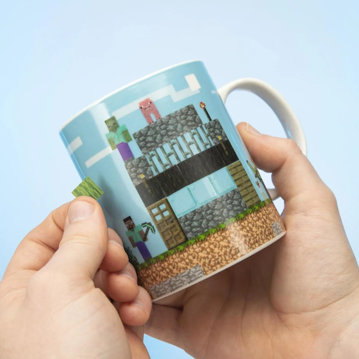Minecraft Build A Level Mug
